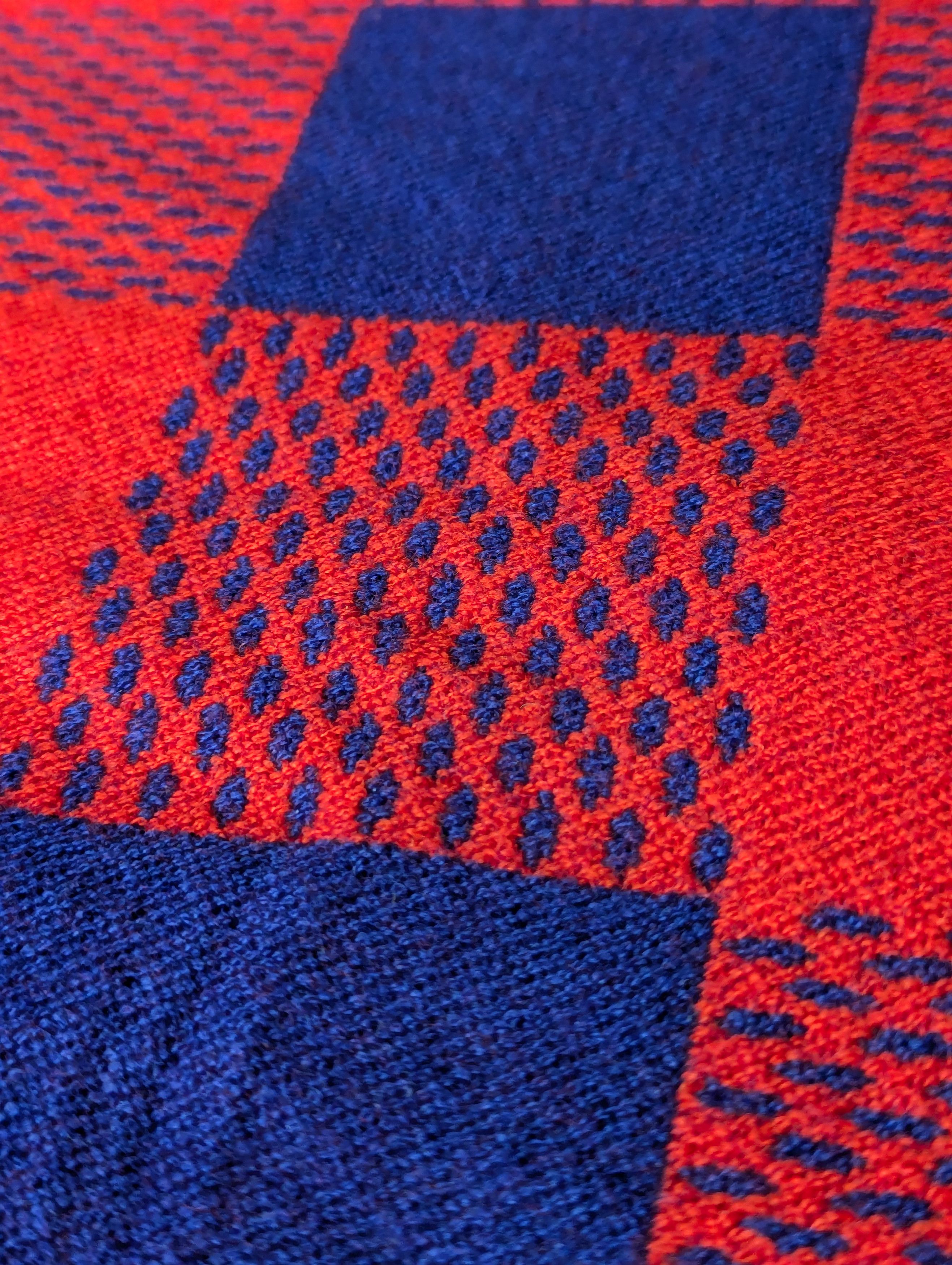 Louis Vuitton LOUIS VUITTON Damier Masai Large Wool Rug Blanket - RARE Size ONE SIZE - 8 Thumbnail