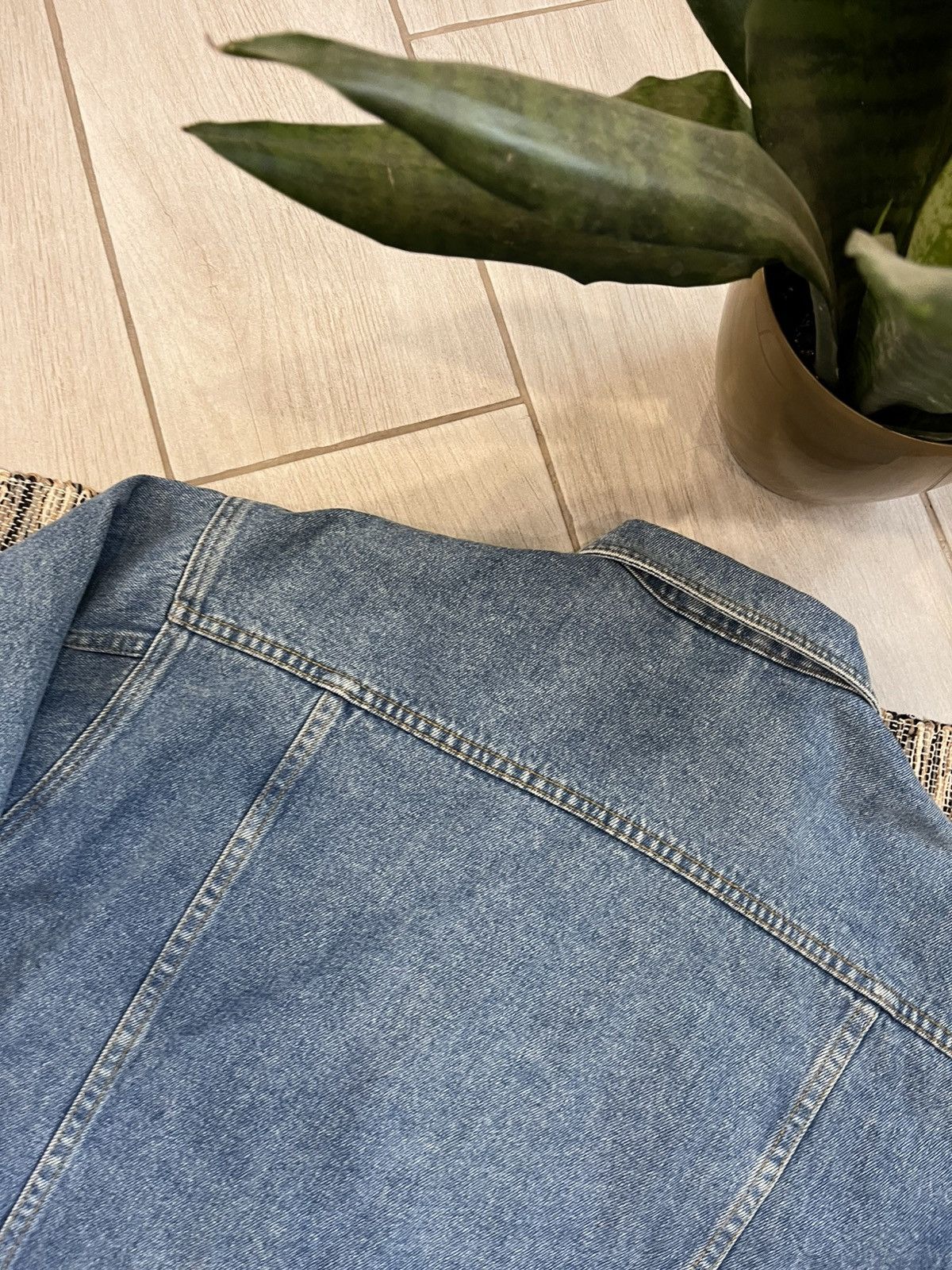 Levi's × Vintage Vintage ninty 9 Denim Jacket cropped workwear 90s Size US M / EU 48-50 / 2 - 12 Thumbnail