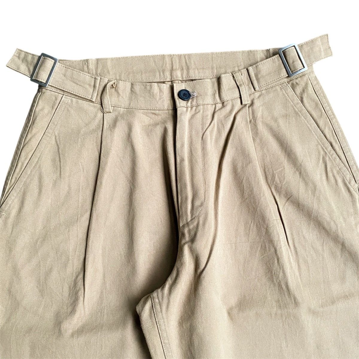 Japanese Brand × Vintage Common Wide Baggy Gurkha Trousers Pants Size US 29 - 2 Thumbnail