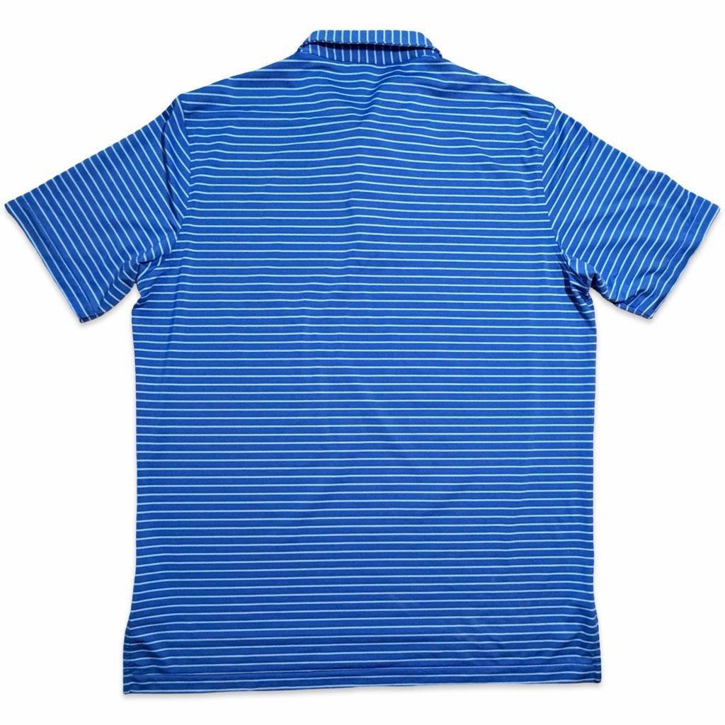 Peter Millar Peter Millar Summer Comfort Striped Golf Polo Shirt Large Bl Size US L / EU 52-54 / 3 - 3 Thumbnail
