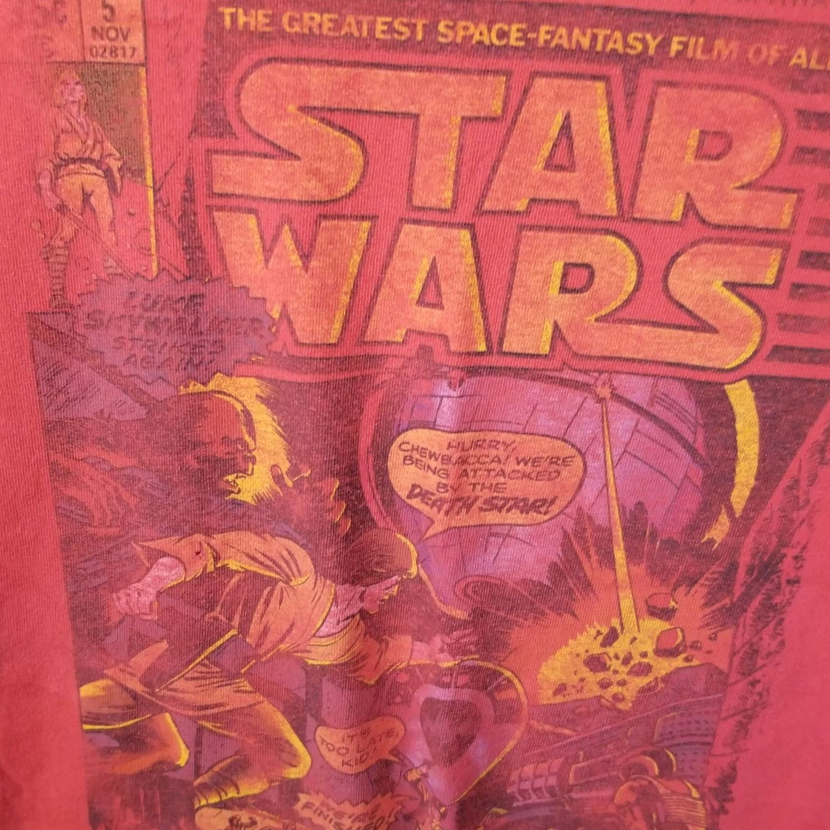 Star Wars Star Wars Graphic T Shirt Men M Luke Skywalker Red Lucasfilm Logo Knit Cotton Short Sleeve Crew Neck Vintage Size US M / EU 48-50 / 2 - 3 Thumbnail