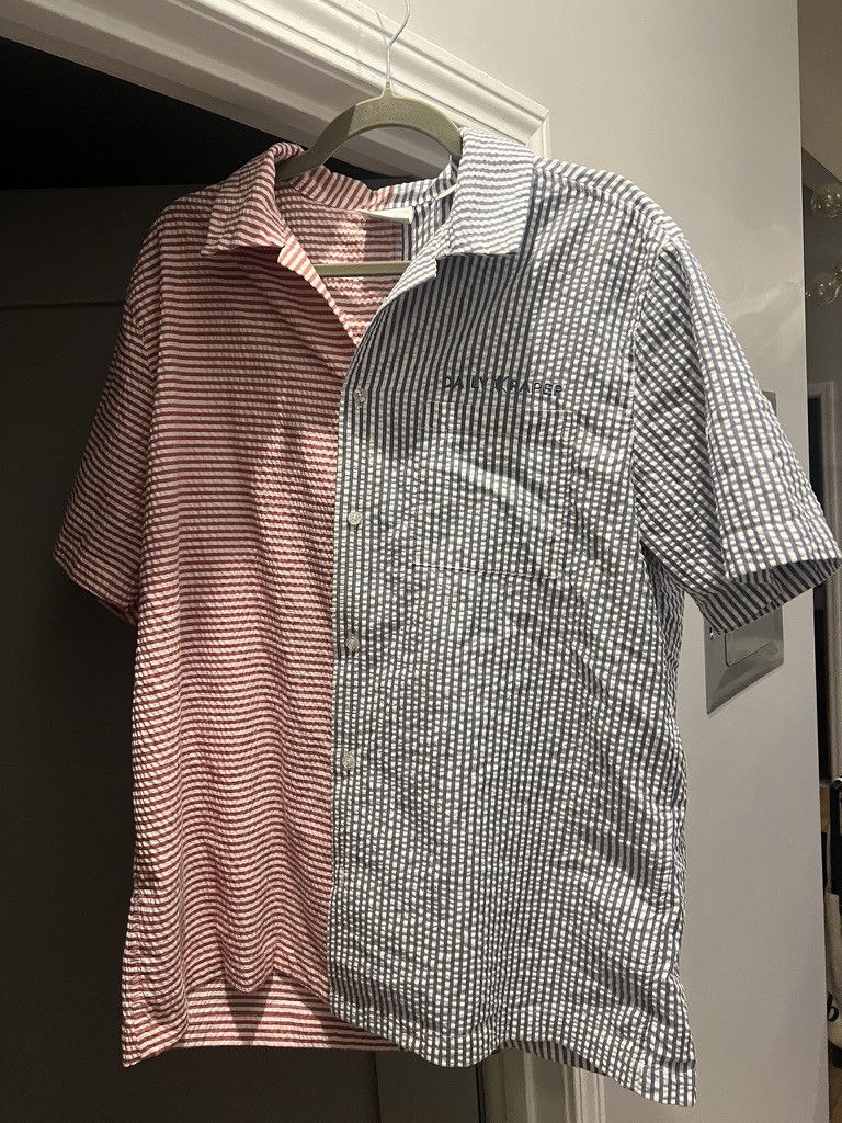 Daily Paper Daily Paper red and blue ss shirt Size US L / EU 52-54 / 3 - 2 Thumbnail