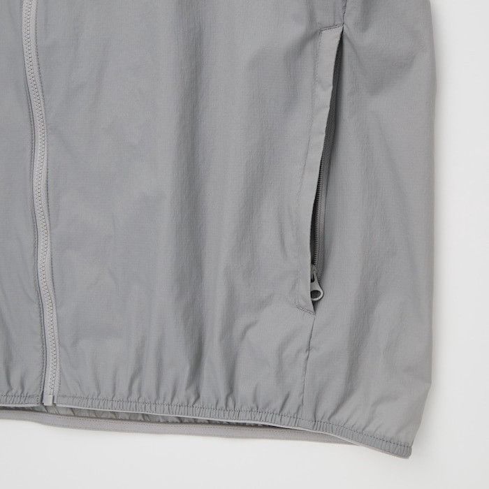 Uniqlo Uniqlo Pocketable 3D Cut Parka Windbreaker (2022) - Silver Size US M / EU 48-50 / 2 - 4 Thumbnail