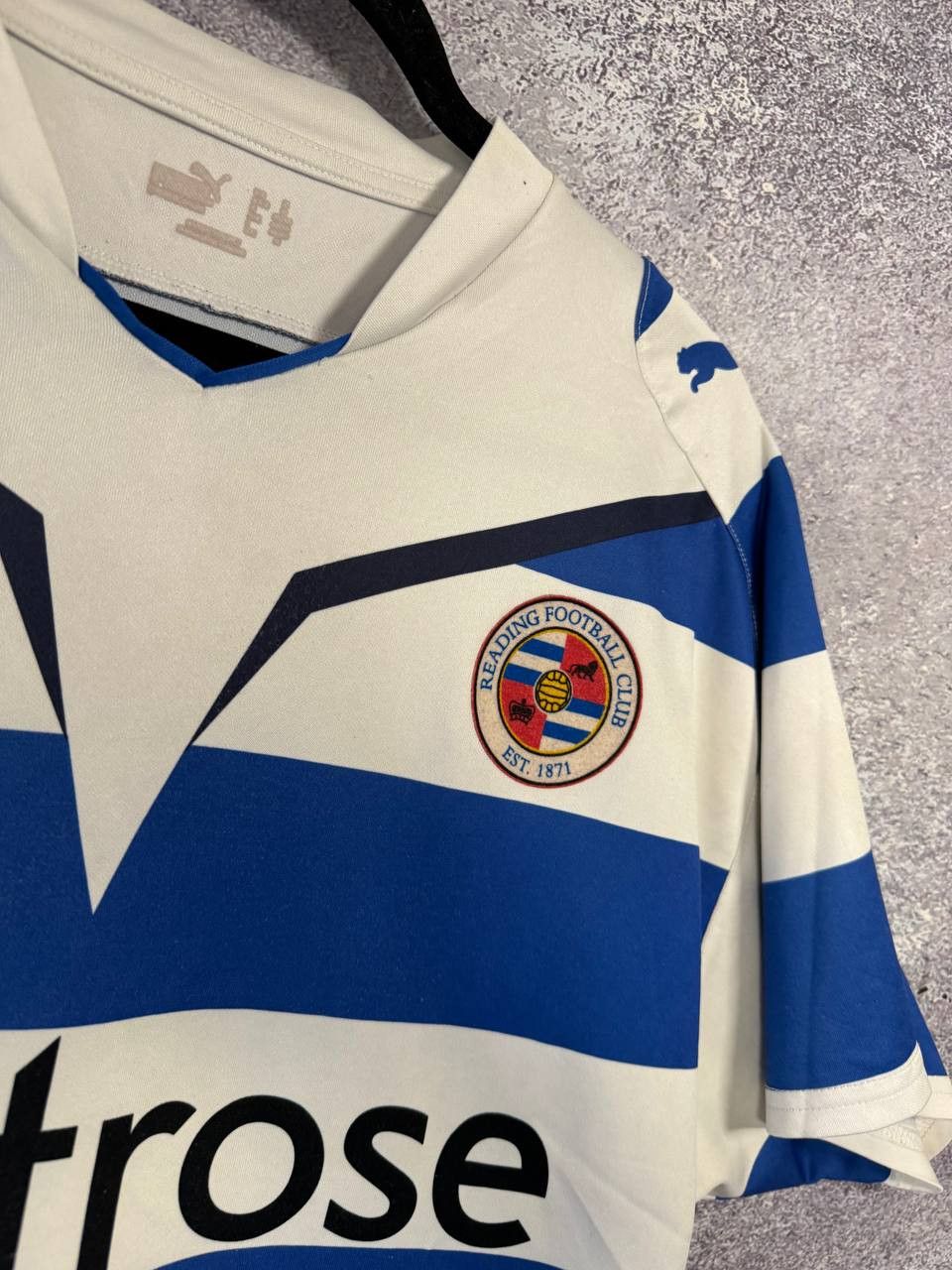 Puma Vintage Reading 2009/10 Puma Soccer Jersey Medium Size US M / EU 48-50 / 2 - 12 Thumbnail
