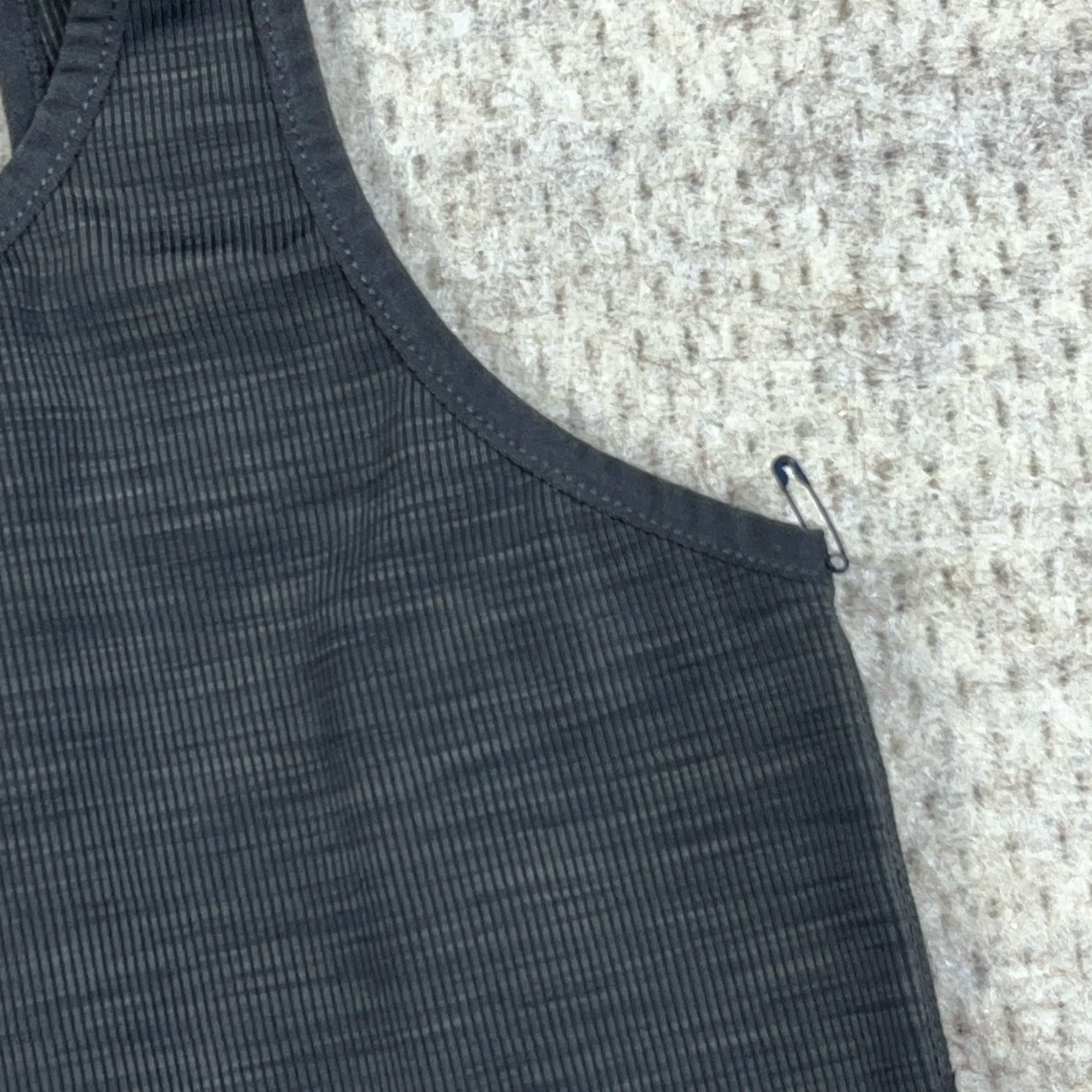 Marine Layer Marine Layer Tak Top Gray Women L Tank Round Neck Pullover Sleeveless Casual Outdoor All Seasons Breathable Lyocell Polyester Modern Basic Size L / US 10 / IT 46 - 5 Thumbnail