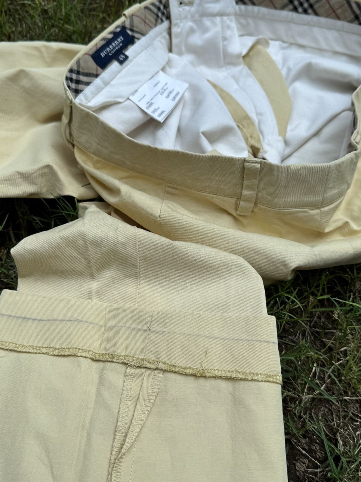 Burberry Burberry London cream trousers Size US 44 / EU 60 - 8 Thumbnail