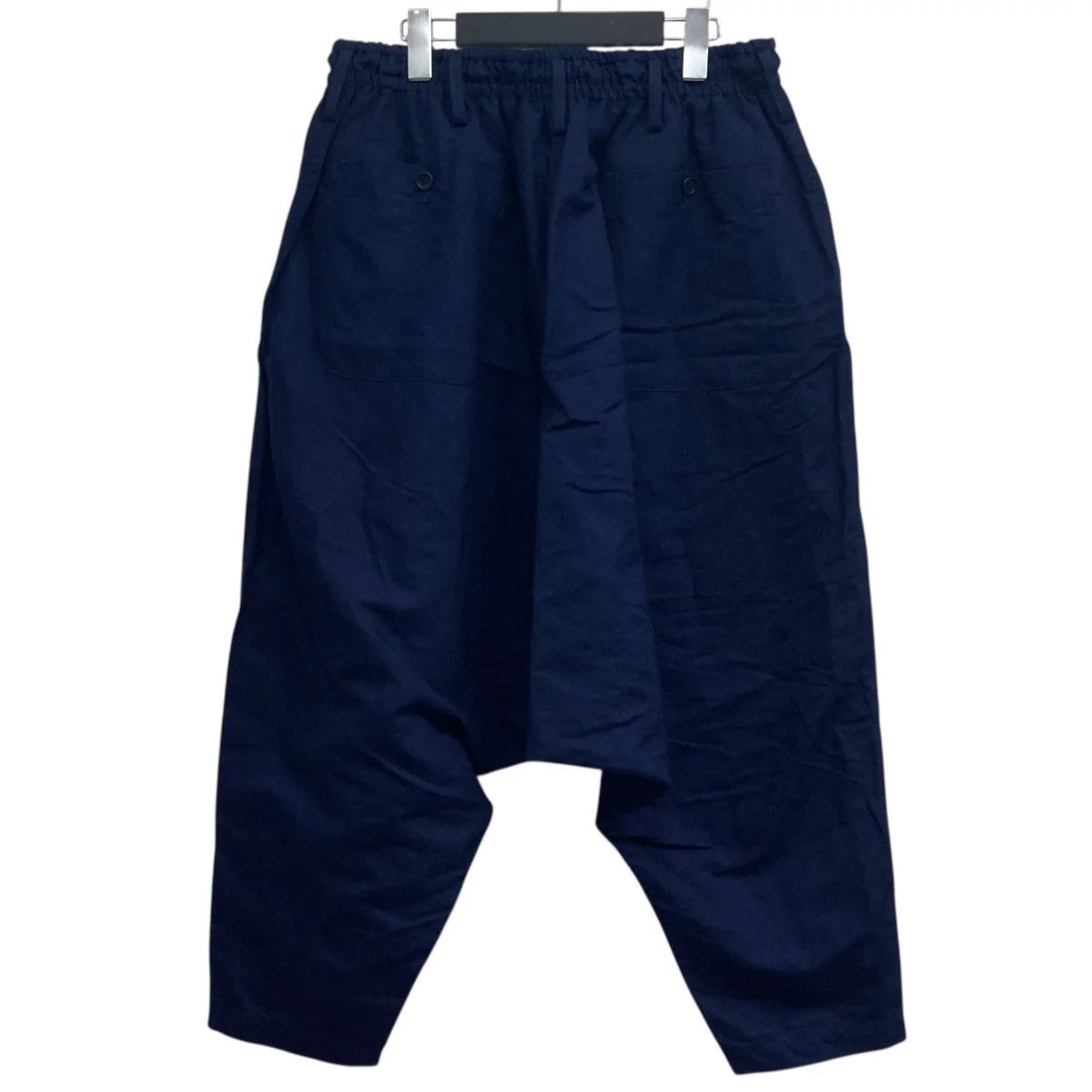 Yohji Yamamoto Yohji Yamamoto pour homme/25SS Cotton Linen Sarouel Pants Size US 33 - 2 Thumbnail