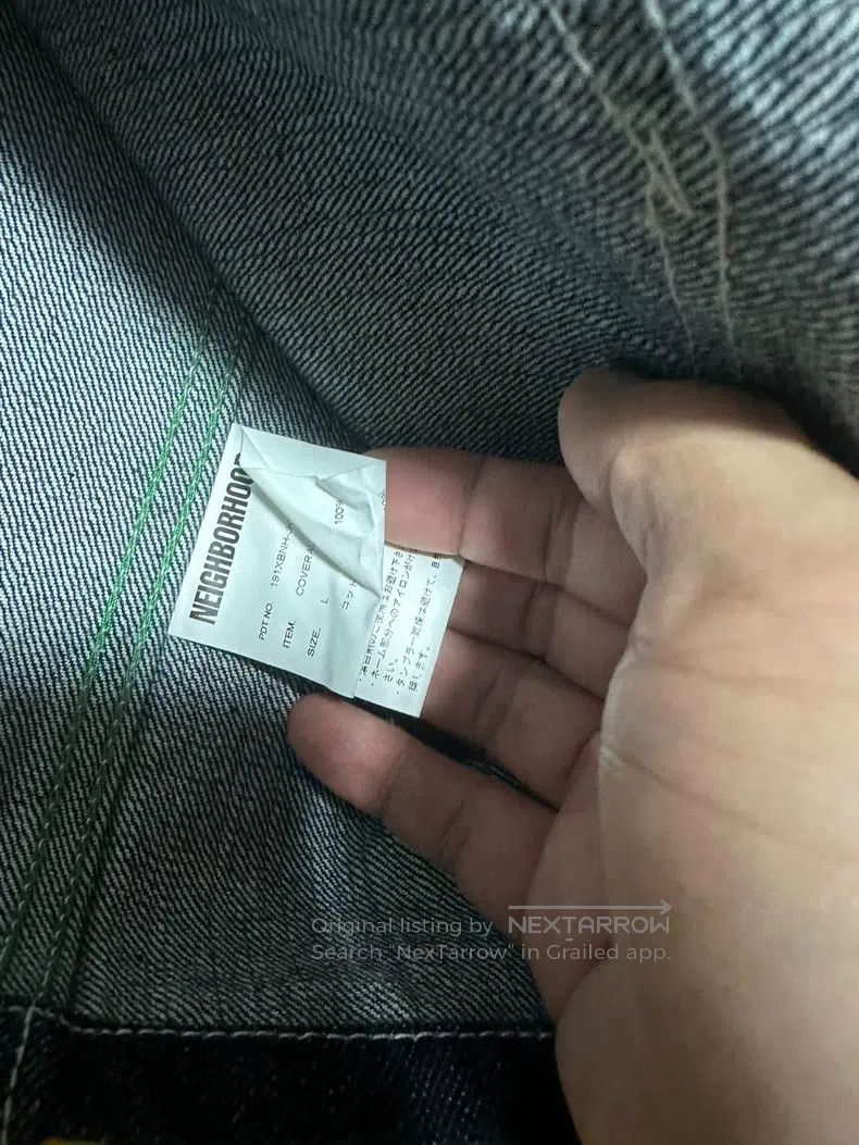 Neighborhood Neighborhood Raw Denim Railroad Jacket Size US L / EU 52-54 / 3 - 7 Thumbnail