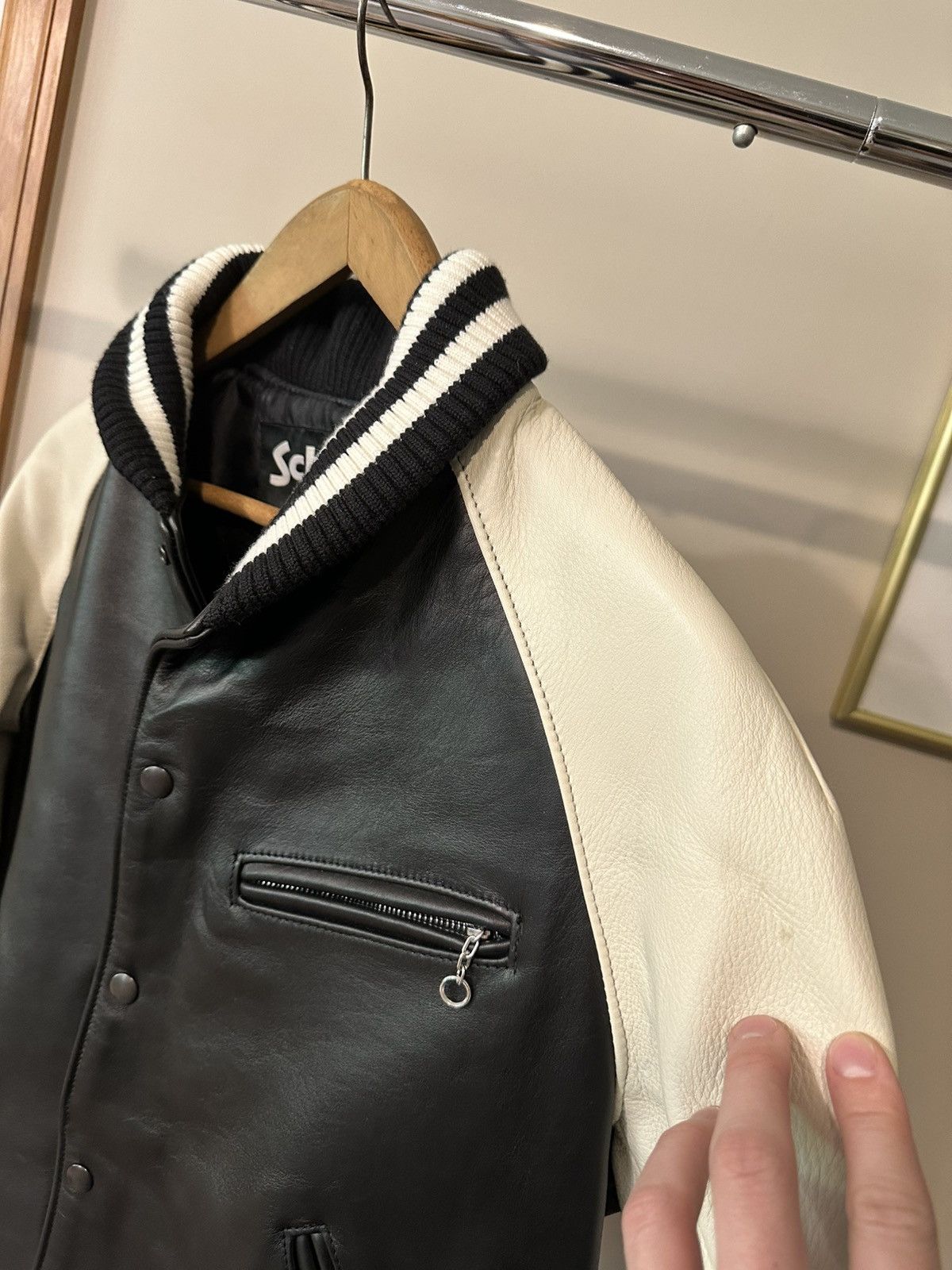 Junya Watanabe Junya Watanabe Schott Leather Jacket Size US M / EU 48-50 / 2 - 13 Thumbnail