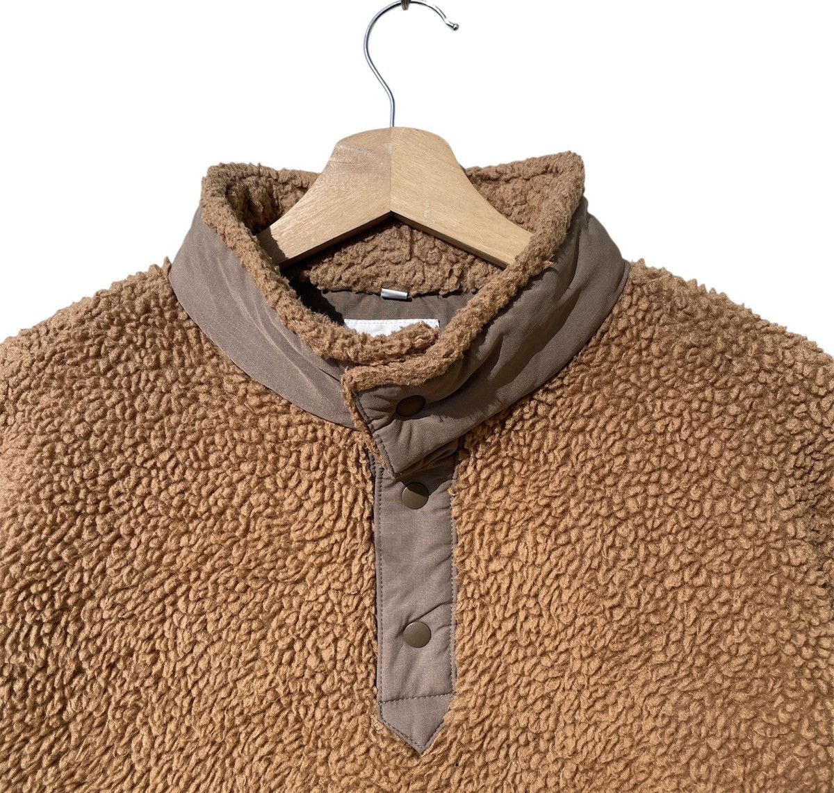 White Mountaineering RARE🔥 White Mountaineering Uniqlo Sherpa Wool Jacket Size US L / EU 52-54 / 3 - 3 Thumbnail