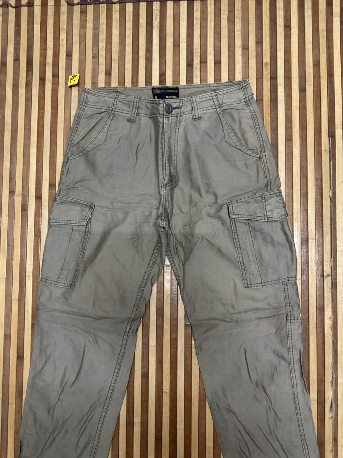 Japanese Brand Back Number Japan Style Cargo Pants W30X32 / Streetwear Size US 30 / EU 46 - 2 Thumbnail