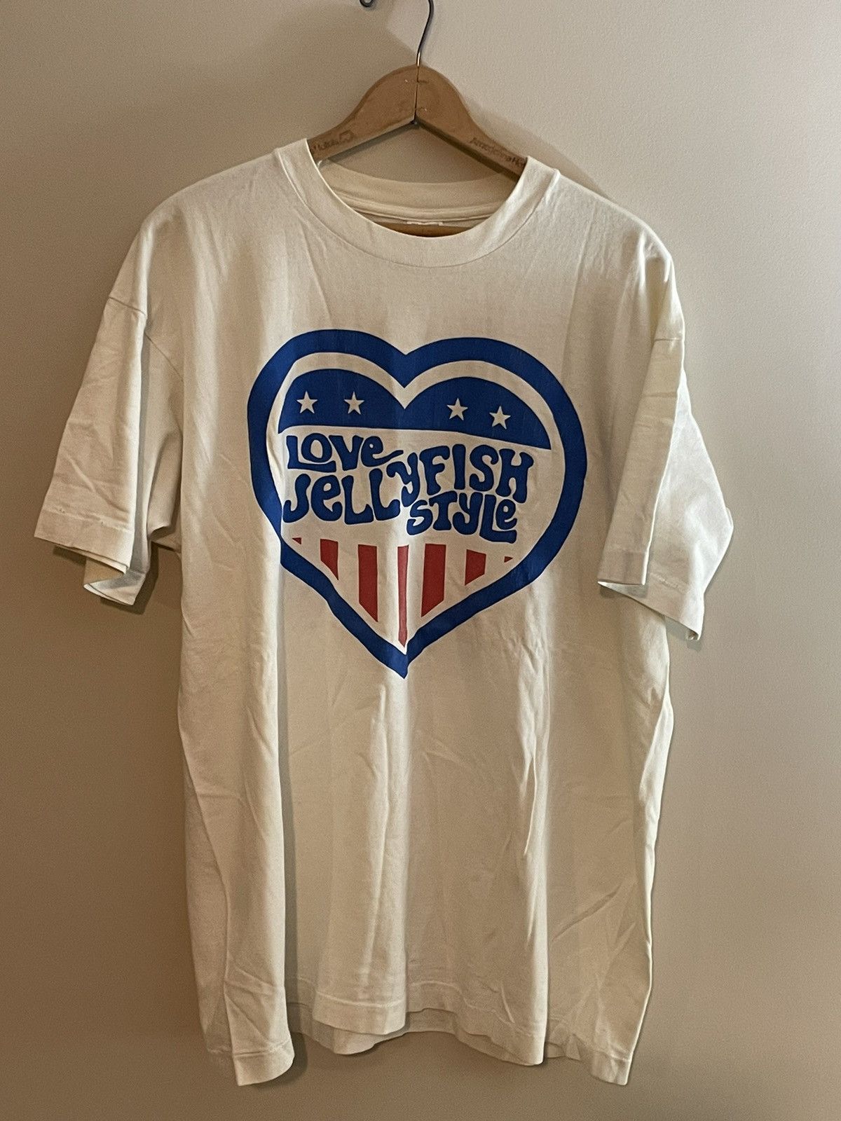 Vintage vintage Jellyfish 93 spilt milk tour shirt | Grailed