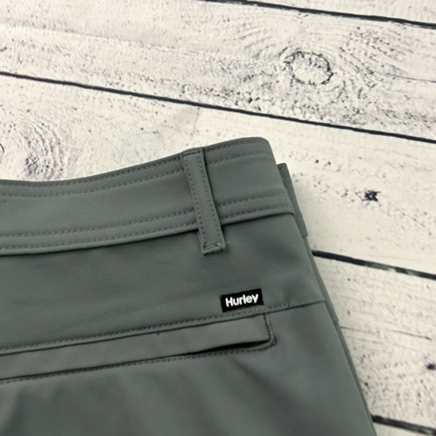 Hurley Hurley Performance Stretch Golf Pants Men's 32x34 Gray Size US 32 / EU 48 - 2 Thumbnail