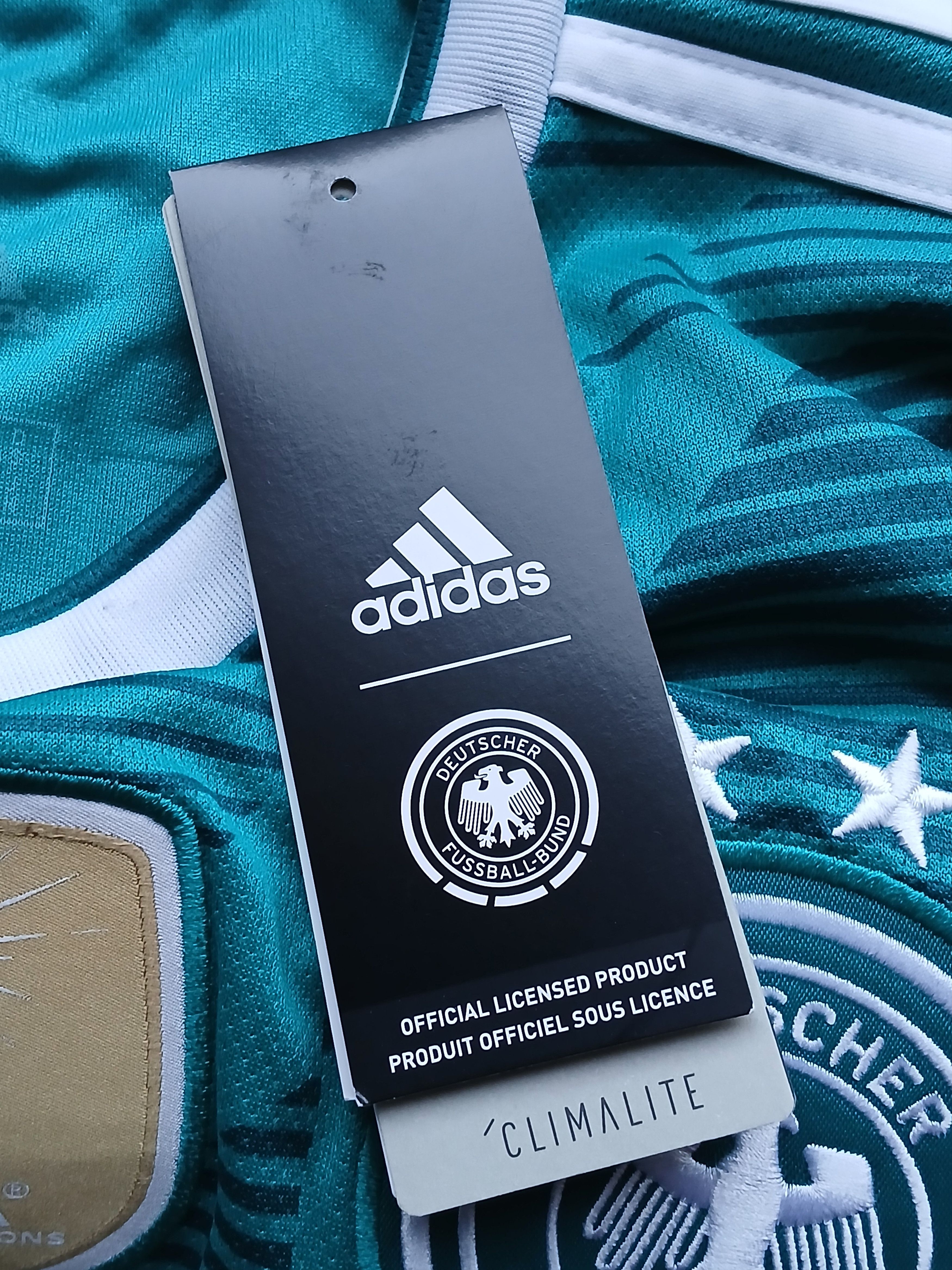 Adidas New Germany National Football Team 18/19 Away Jersey T-Shirt Size US S / EU 44-46 / 1 - 12 Thumbnail