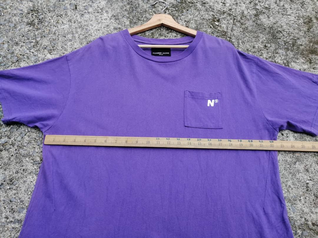 Number (N)ine Number (N)ine Basic Plain Pocket Tee Size US L / EU 52-54 / 3 - 5 Thumbnail