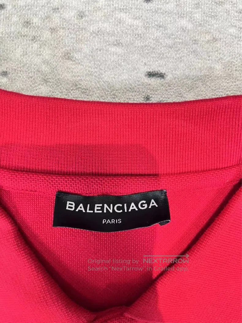 Balenciaga Balenciaga European Print Short Sleeve Polo. Size US S / EU 44-46 / 1 - 3 Thumbnail