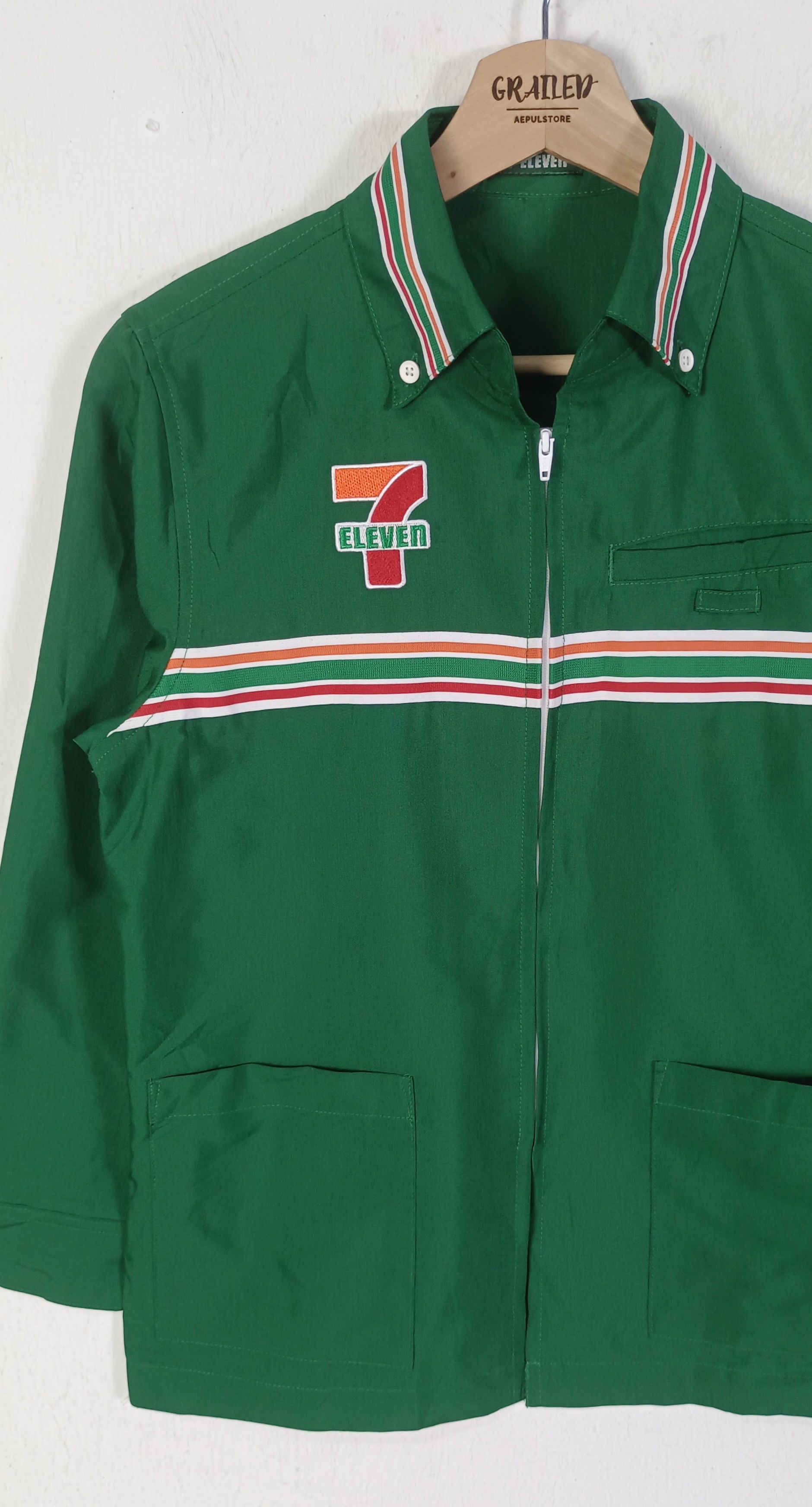 Seven 7 Vintage Seven Eleven Work Jacket Size US M / EU 48-50 / 2 - 3 Thumbnail
