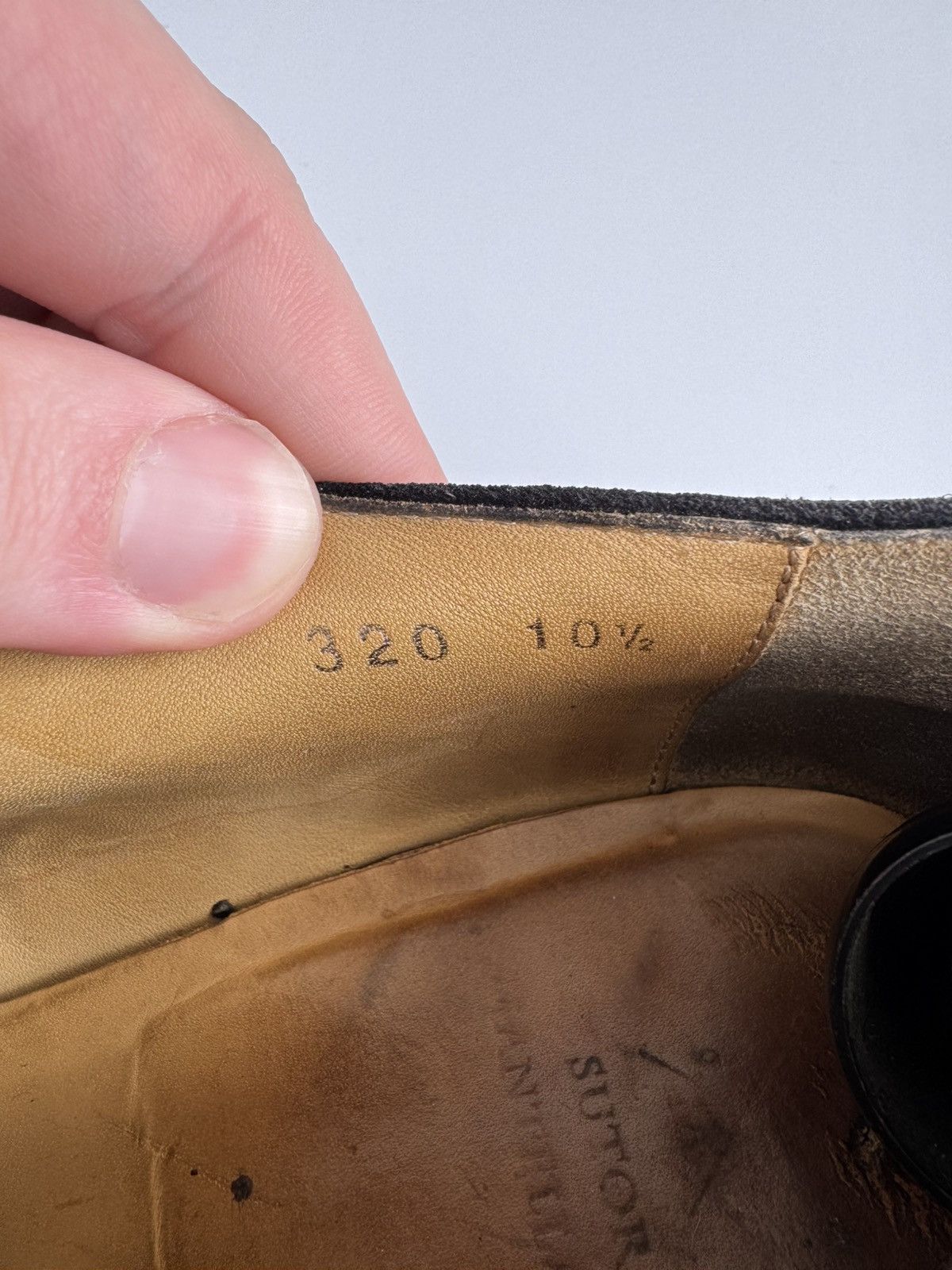 Sutor Mantellassi Sutor Mantellasi Oxfords Dark Shoes Leather Size US 10 / EU 43 - 5 Thumbnail