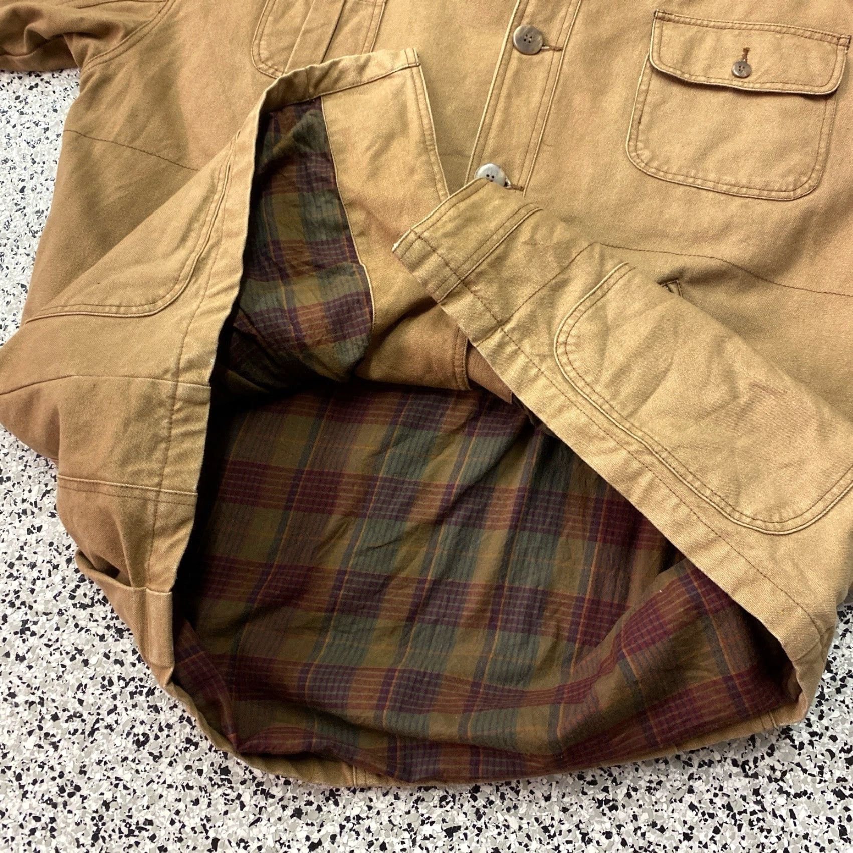 Chaps Vintage Chaps Ralph Lauren Mens XL Green Canvas Workwear Jacket User: Vintage Chaps Ralph Lauren Mens XL Green Canvas Workwear Jacket Size US XL / EU 56 / 4 - 6 Thumbnail