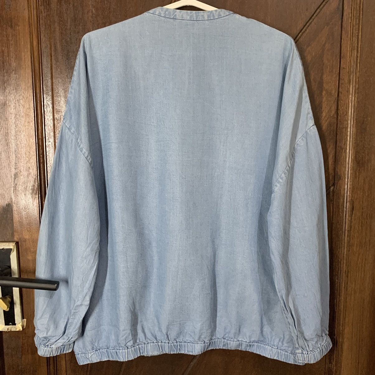 Zara Zara Full Zip Denim Jacket Size L / US 10 / IT 46 - 10 Thumbnail