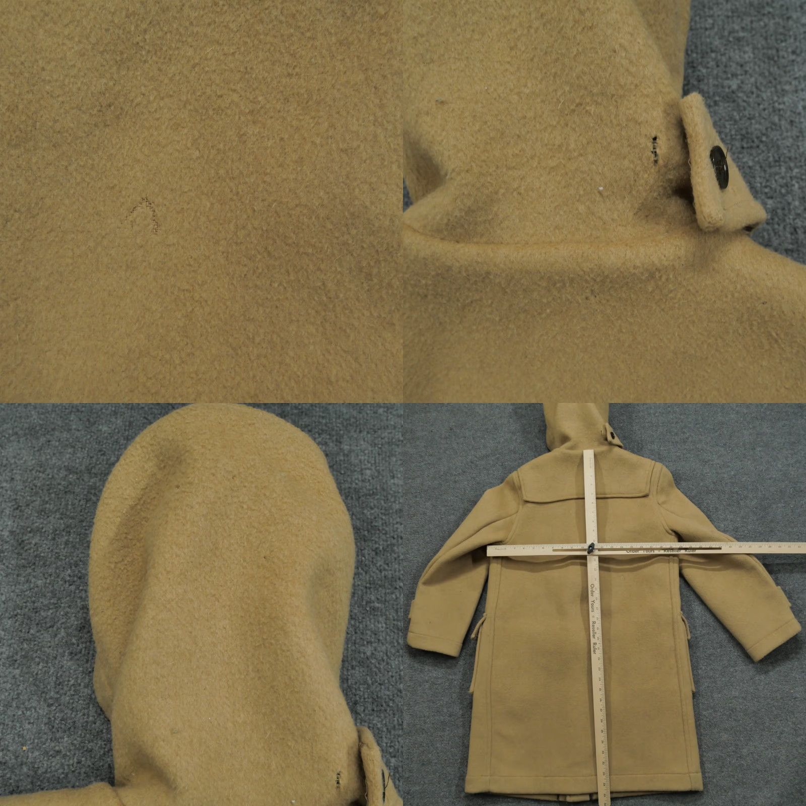 Eddie Bauer VINTAGE Eddie Bauer Womens Coat Long Wool Toggle Trench 12 Green 12 Size 34" / US 12 / IT 48 - 9 Thumbnail