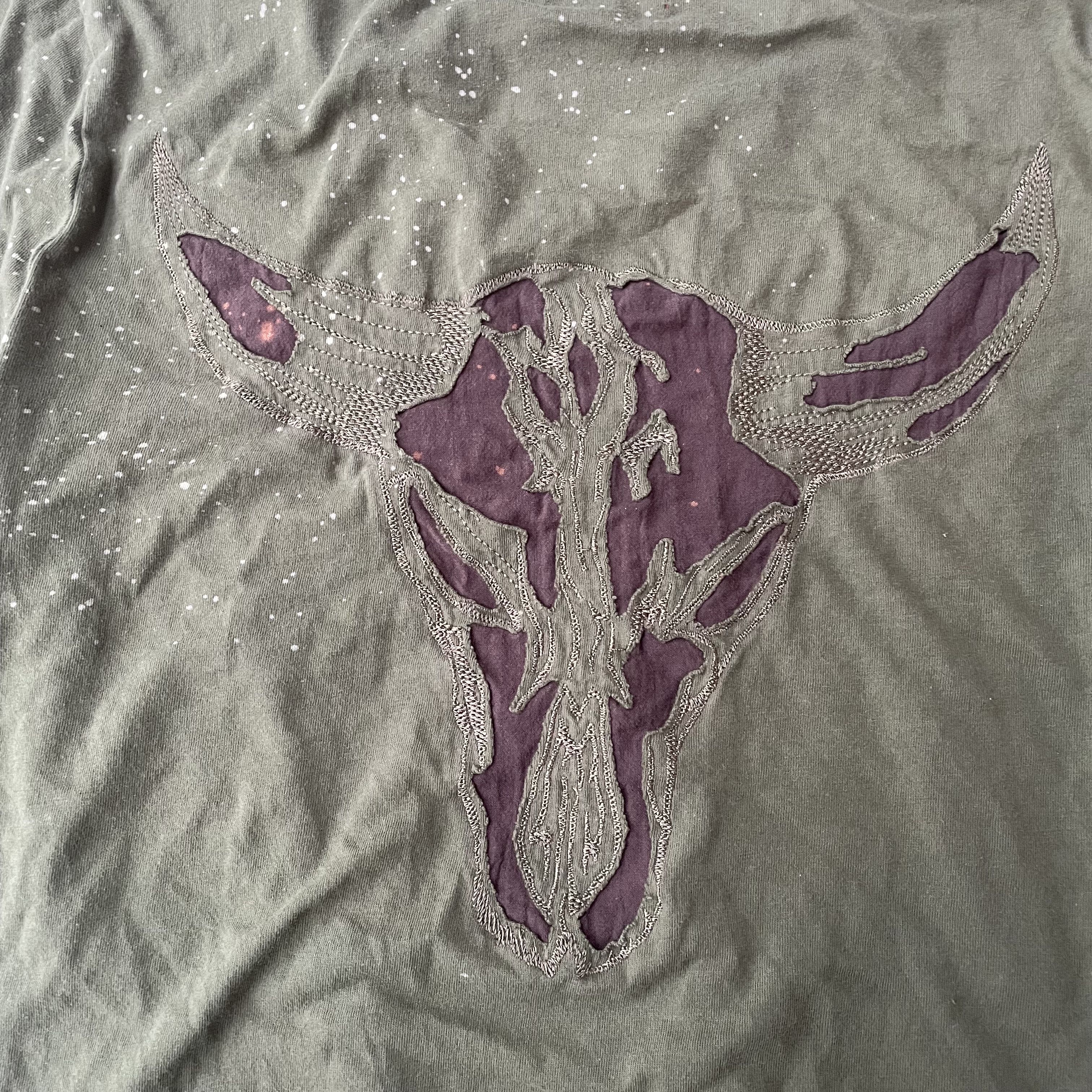 Japanese Brand Mid 2000s Japanese Maraxia Distressed Longsleeve Size US XS / EU 42 / 0 - 3 Thumbnail