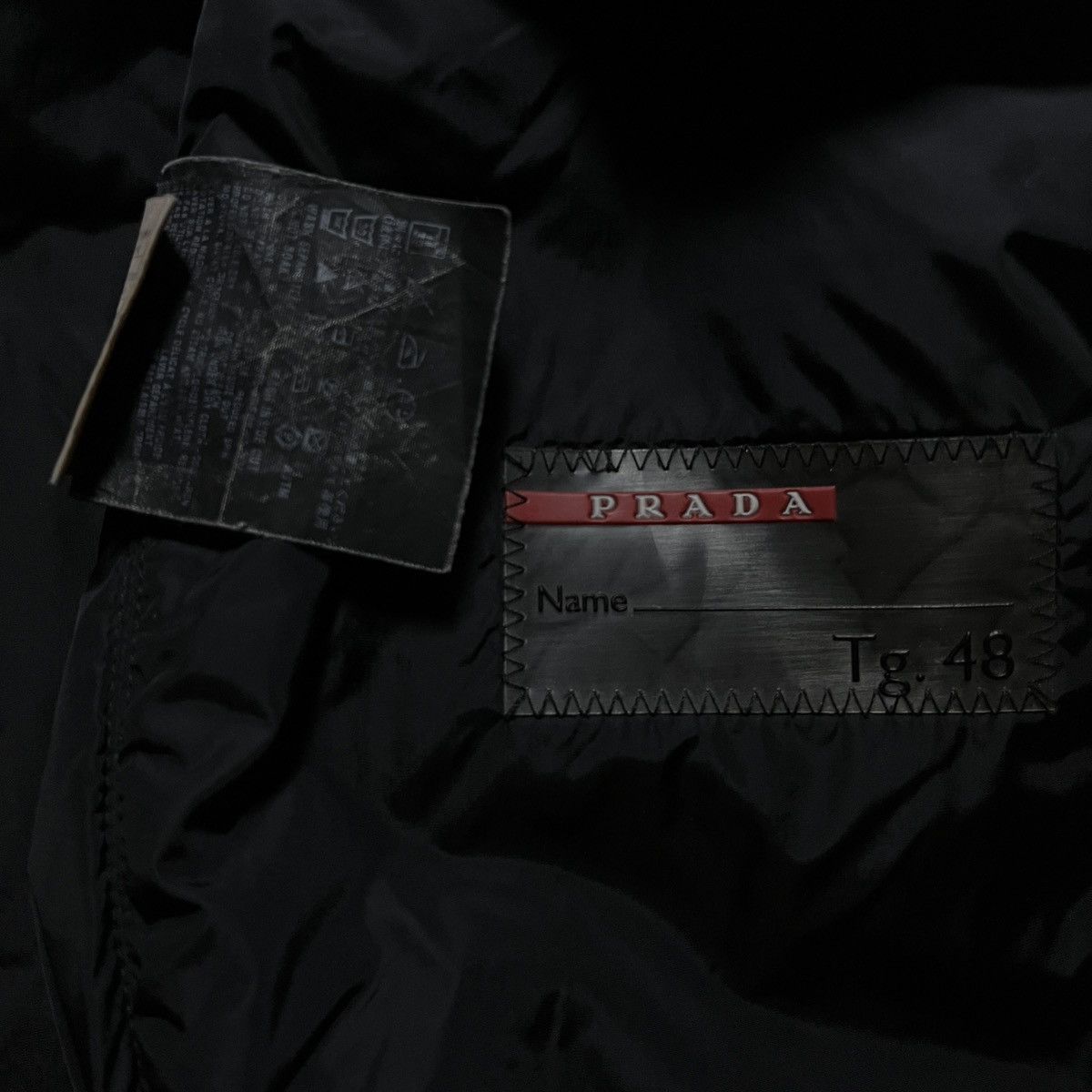 Prada Vintage Prada Nylon Red Tab Insulated Jacket Size US M / EU 48-50 / 2 - 6 Thumbnail