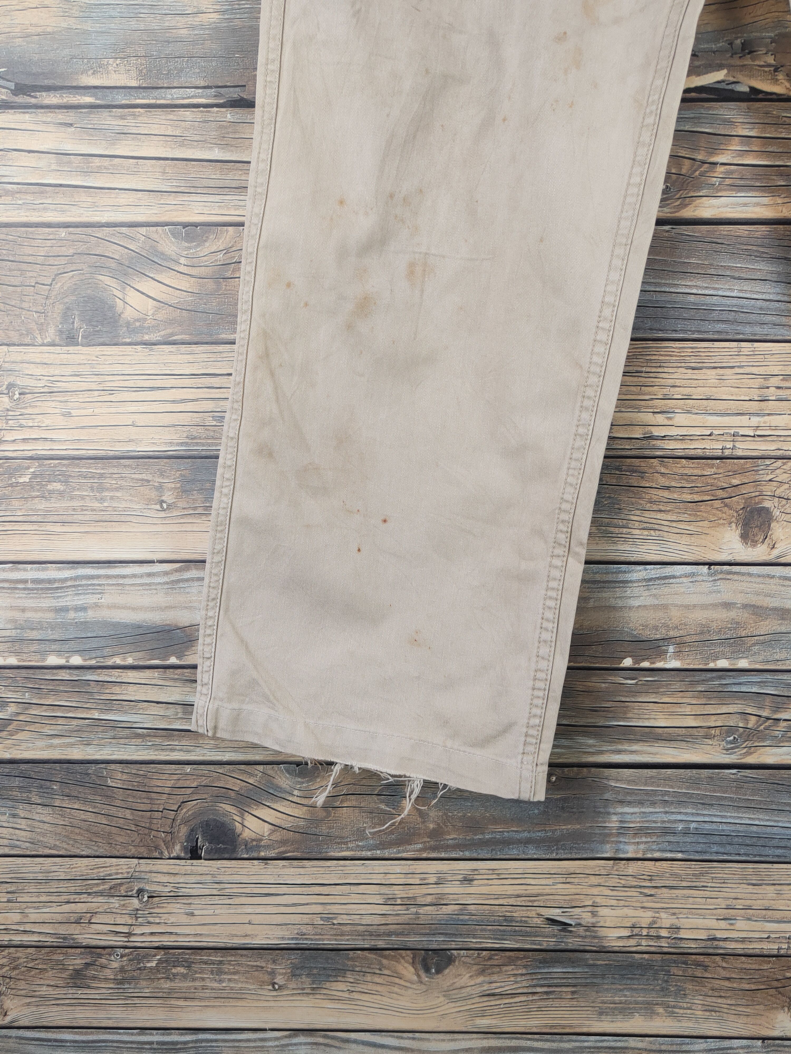 Japanese Brand DL Uniqlo vintage bushpants Beige cargo Pants #46-246T Size US 28 / EU 44 - 4 Thumbnail