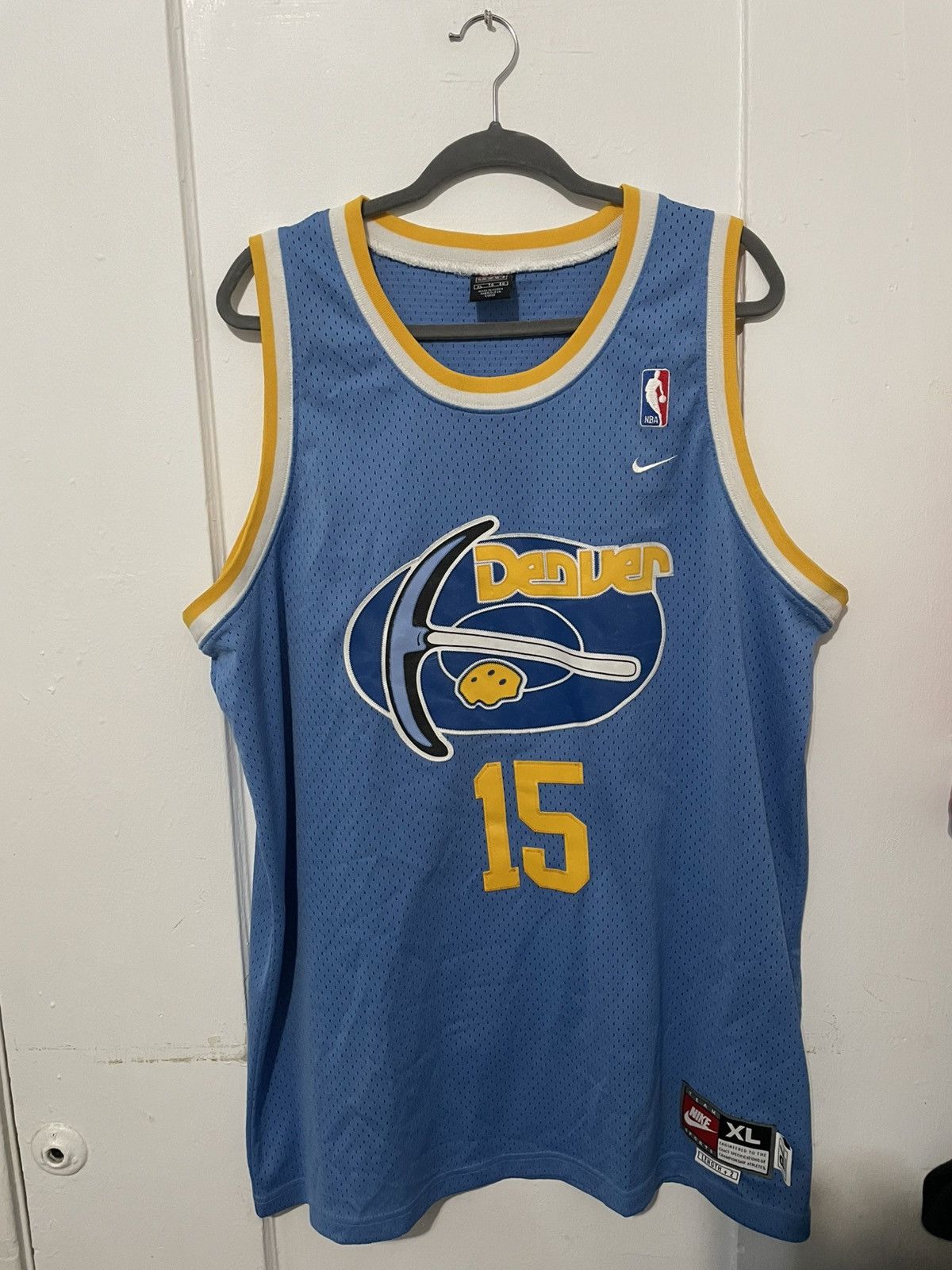 Nike Nike Vintage Nuggets Jersey Size US XL / EU 56 / 4 - 1 Thumbnail