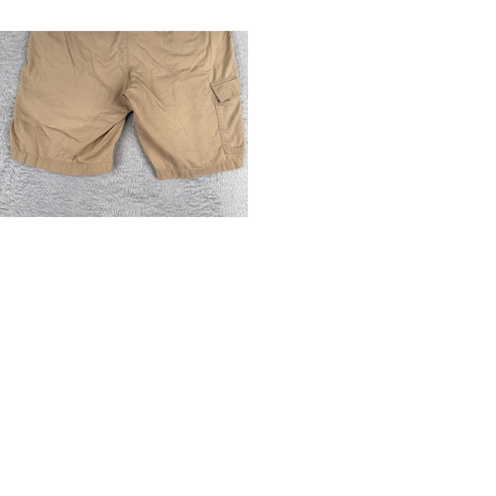 Vintage Columbia Mens Cargo Shorts 32 Beige 100% Cotton Nylon Twill Zip Fly Pockets Logo Casual Cargo Short Regular Rise 10 In Inseam 10 in Men Size US 32 / EU 48 - 10 Thumbnail