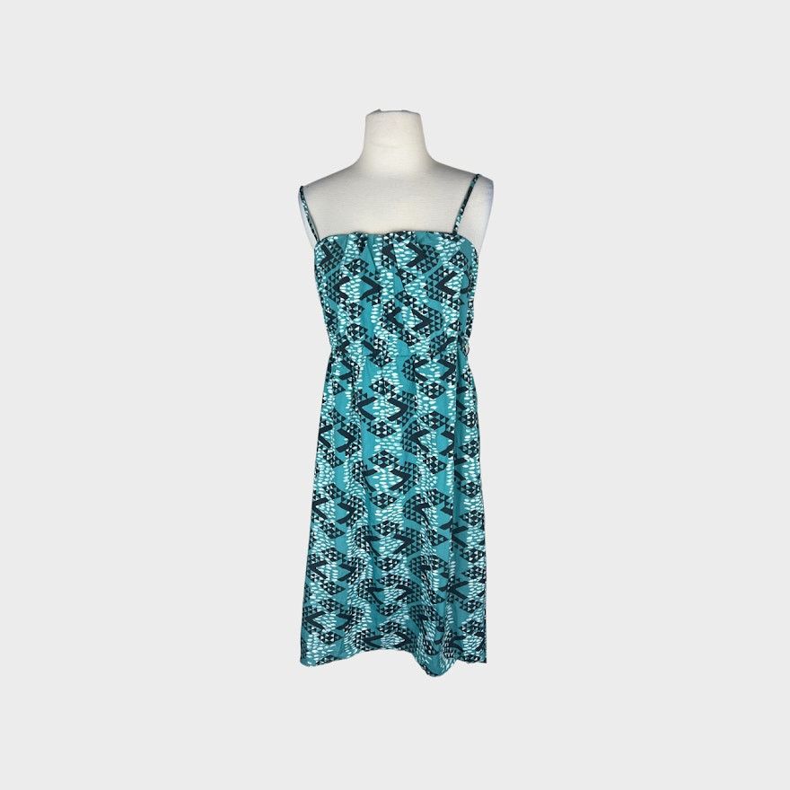 Kohl's Rhapsody | Spaghetti Strap Tribal Sundress Dress Size M / US 6-8 / IT 42-44 - 4 Thumbnail