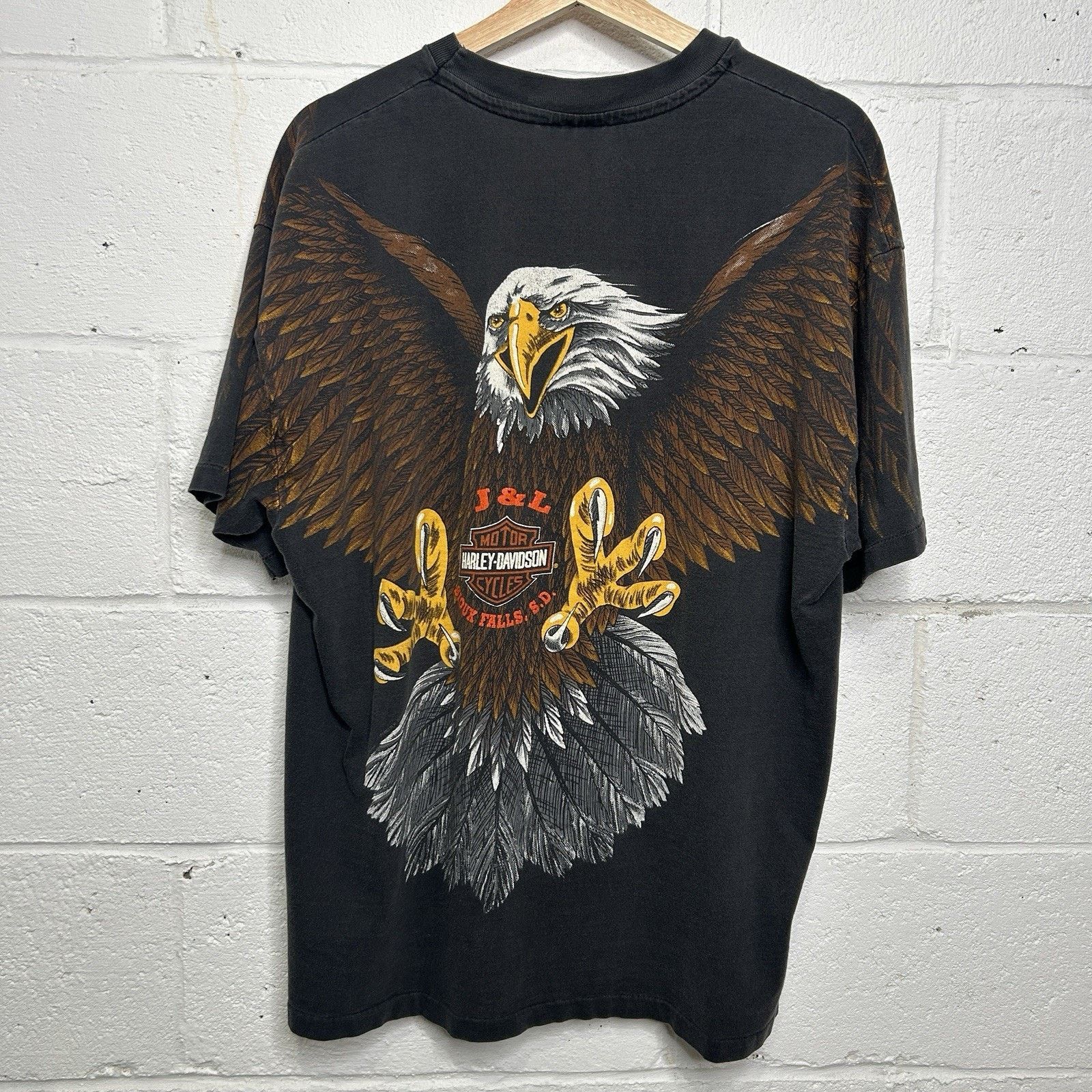 Harley Davidson Vintage Harley Davidson Screaming Eagle AOP Size US XL / EU 56 / 4 - 2 Thumbnail