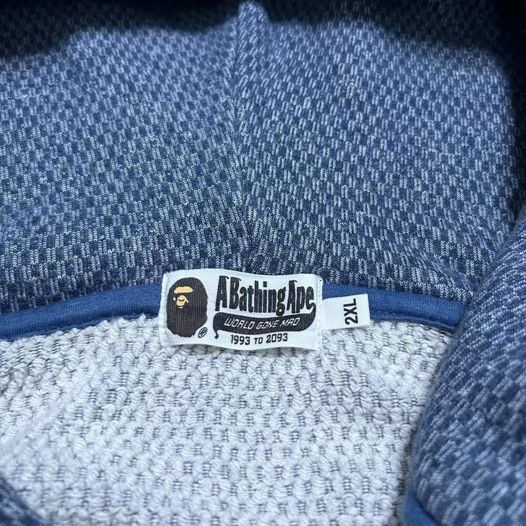 Bape BAPE SHARK FULL ZIP HOODIE Size US XXL / EU 58 / 5 - 6 Thumbnail