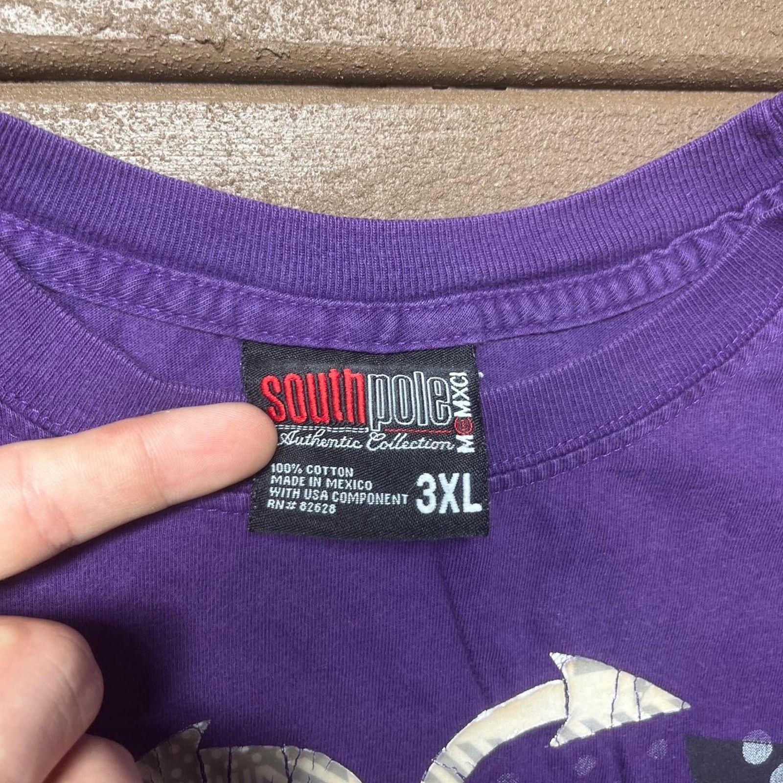 Southpole Vintage y2k Purple South Pole Shirt Size US XXL / EU 58 / 5 - 2 Thumbnail