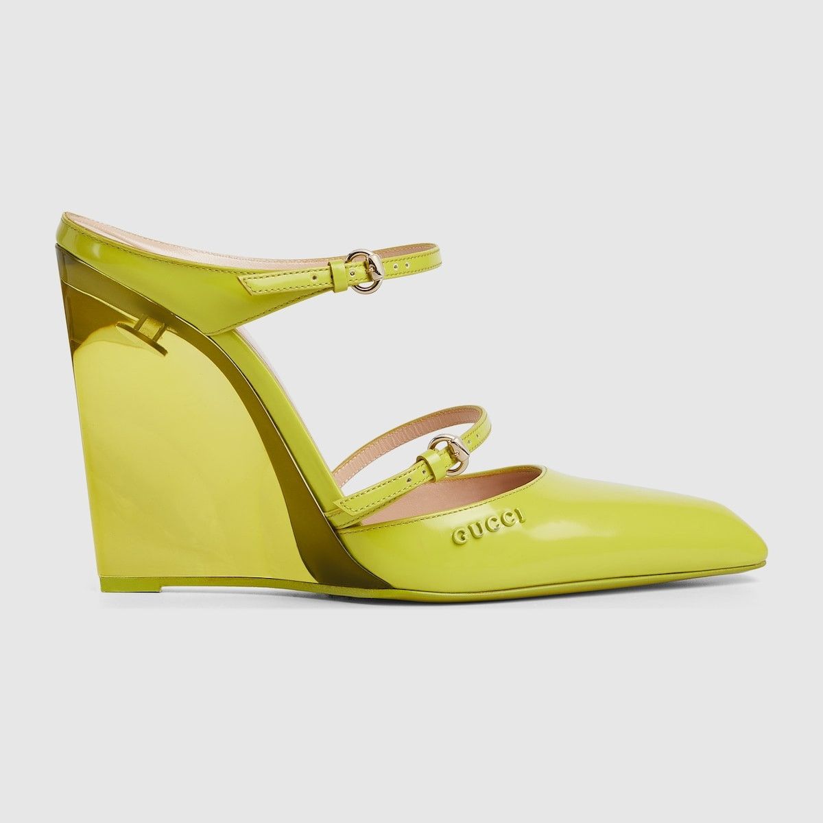 Gucci oc11z1025 Wedge Mules in Green Size US 11 / IT 41 - 1 Thumbnail