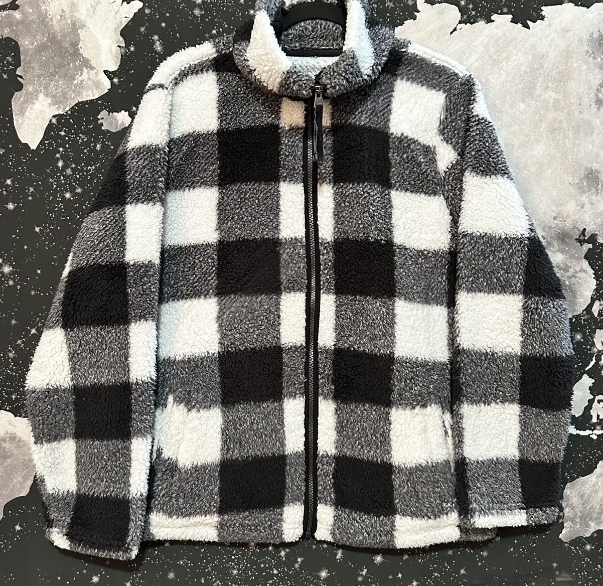 Other Members Mark Cozy Sherpa Fleece Jacket Size XL / US 12-14 / IT 48-50 - 1 Thumbnail