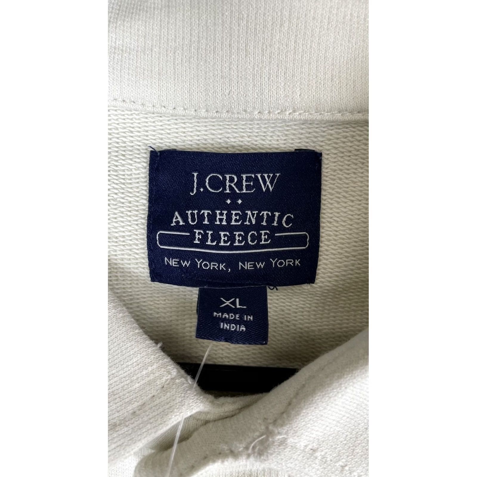 J.Crew J.Crew Sweatshirt Mens XL White Henley Fleece Collared Pullover Casual Top Size US XL / EU 56 / 4 - 3 Thumbnail