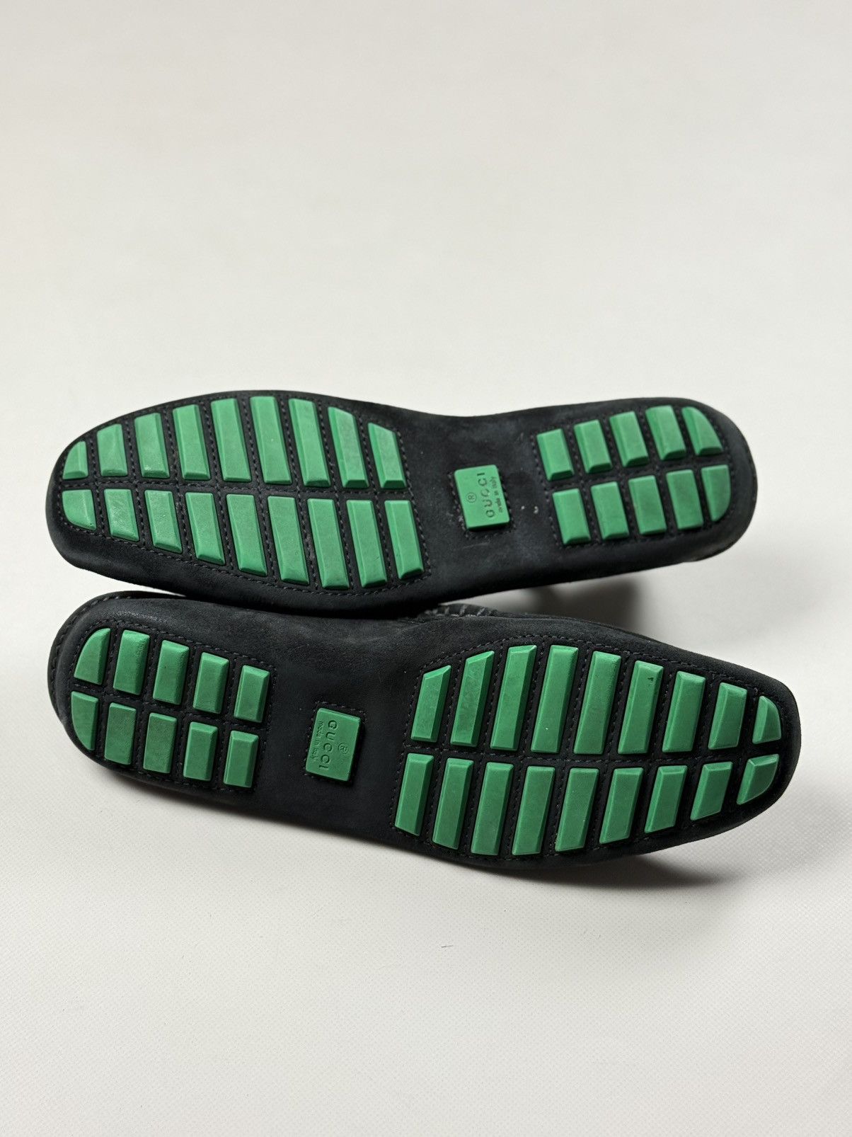 Gucci Gucci Bamboo Horsebit Suede Classic Formal Loafers Shoes Size US 8.5 / EU 41-42 - 21 Thumbnail