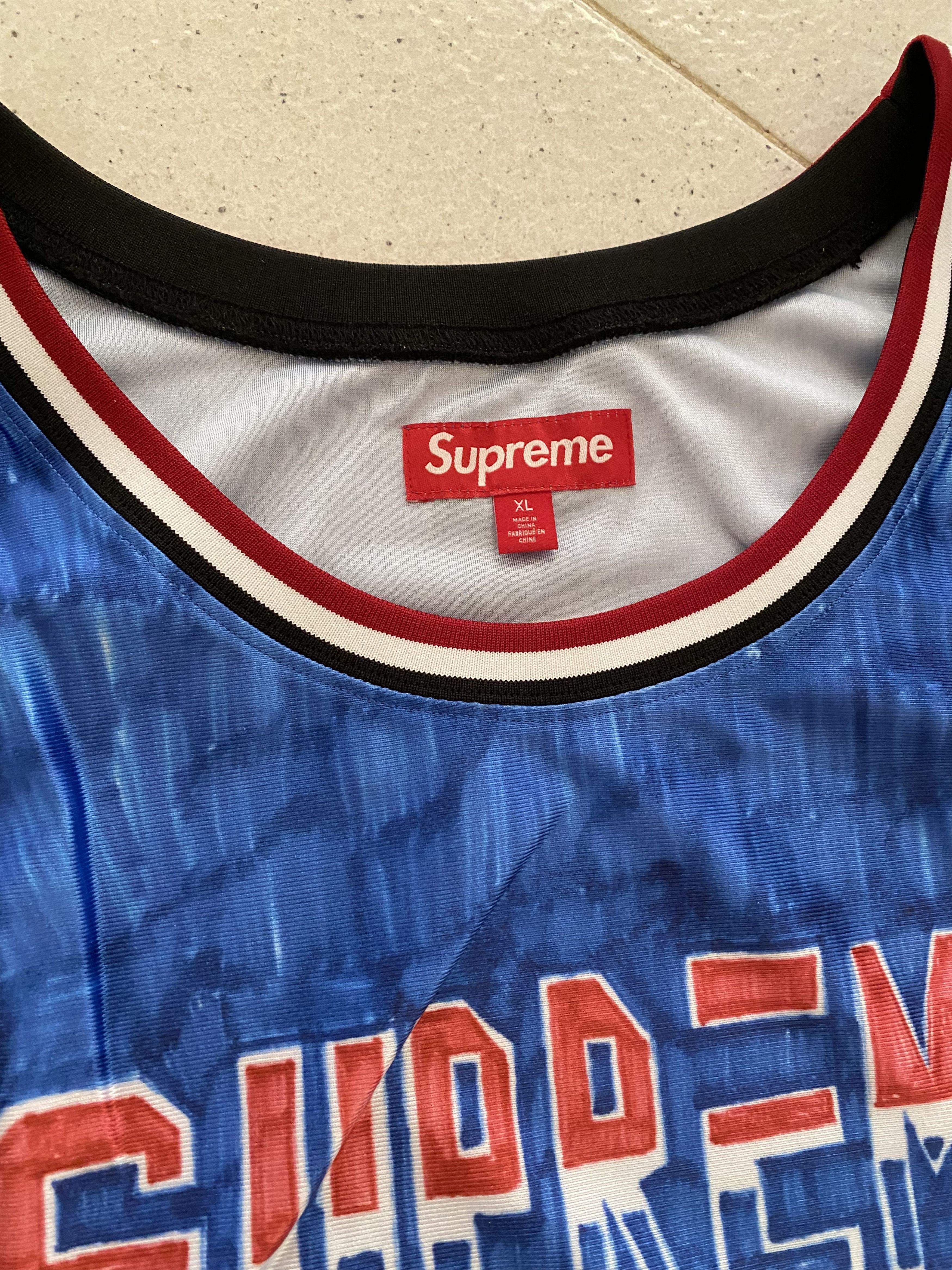 Supreme Supreme Basketball Jersey Size US XL / EU 56 / 4 - 6 Thumbnail