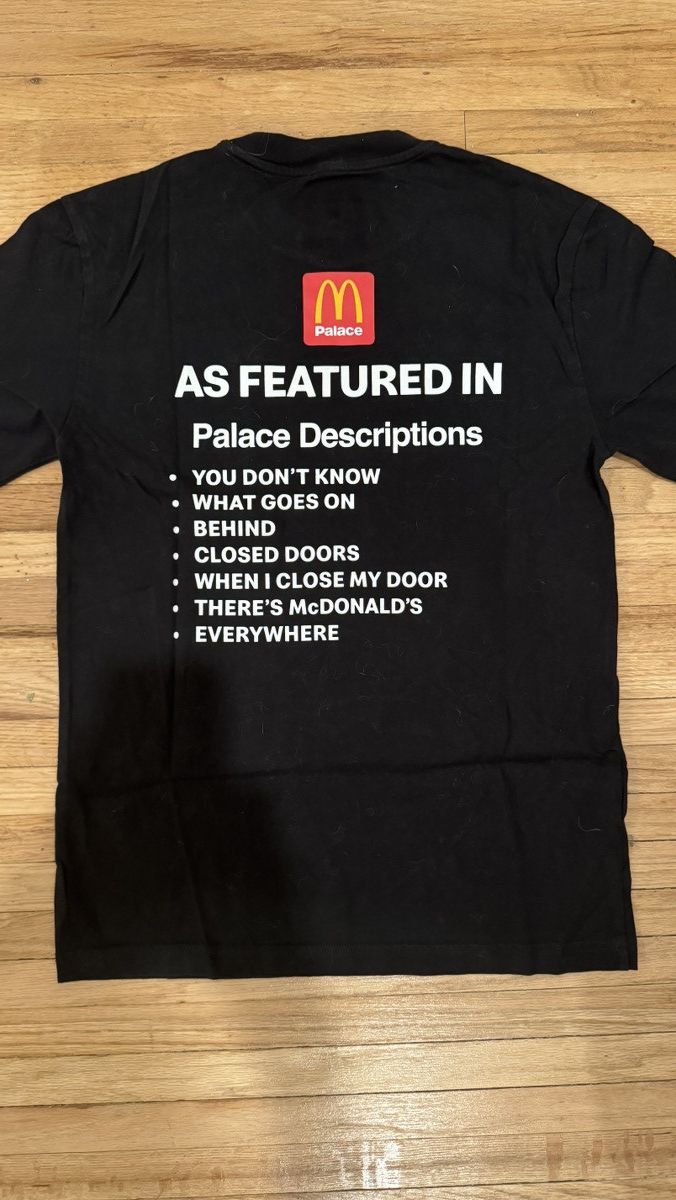 Other Palace x McDonald’s Description 2 Tee Size US S / EU 44-46 / 1 - 3 Thumbnail