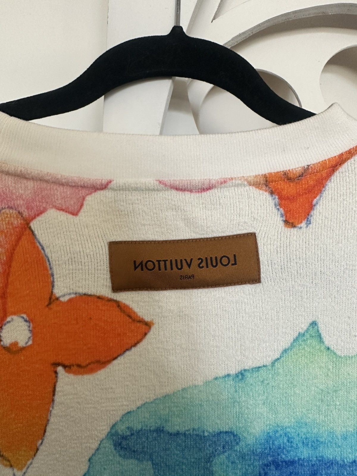 Louis Vuitton Louis Vuitton Watercolor Monogram Sweatshirt – Size L Size US L / EU 52-54 / 3 - 3 Thumbnail