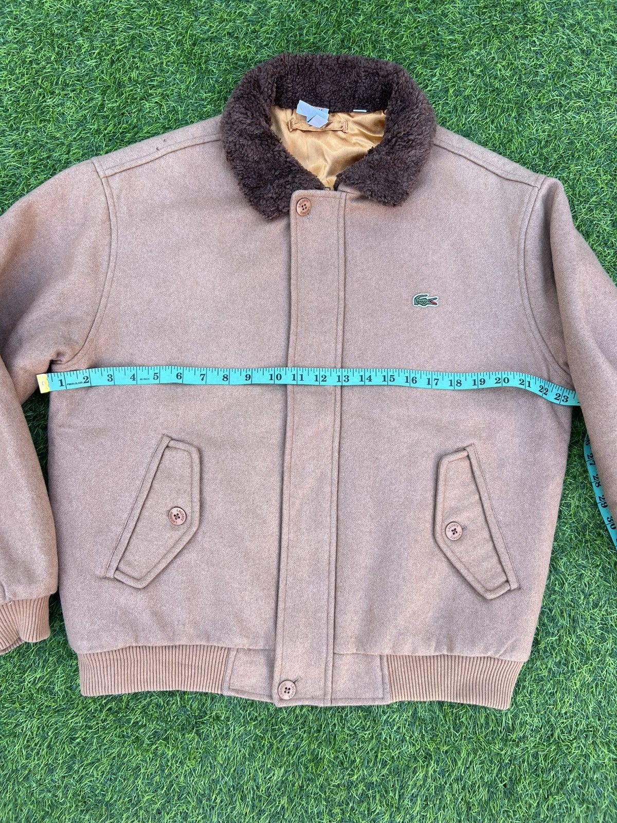 Lacoste × Supreme Supreme x Lacoste Wool Bomber Jacket - FW19 Collaboration Size US S / EU 44-46 / 1 - 9 Thumbnail