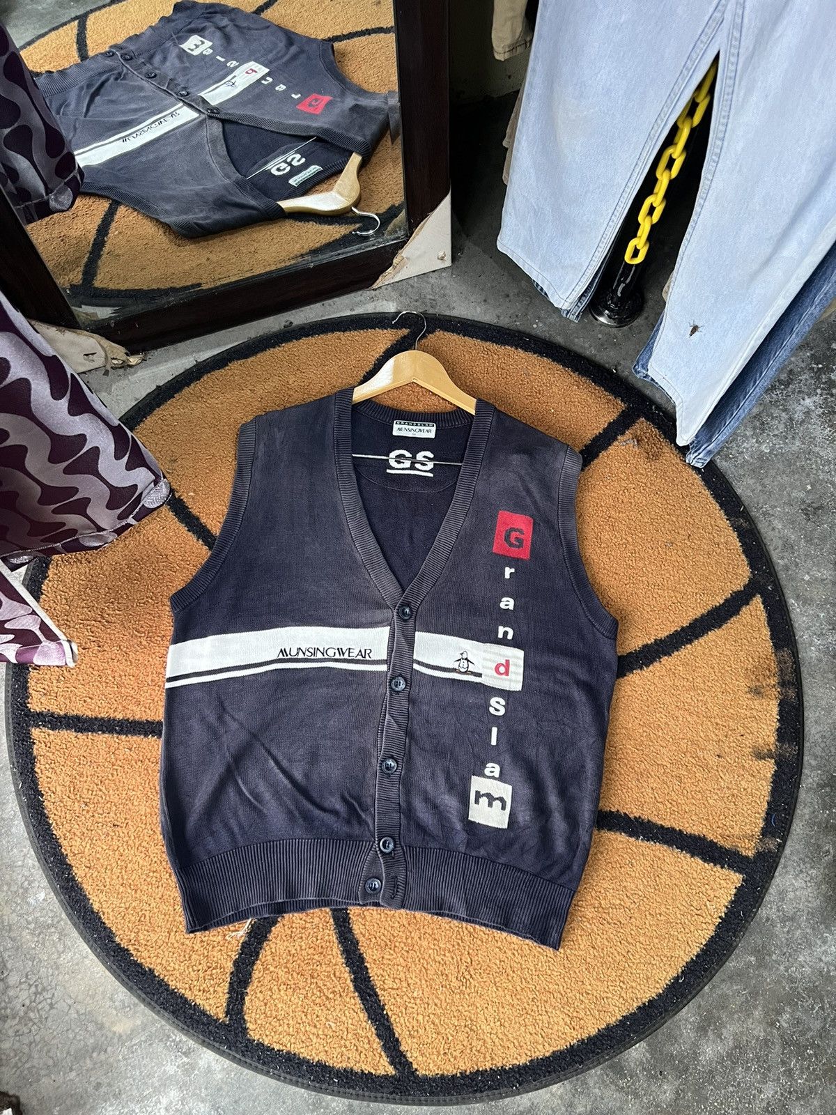 Grand Slam 🔥Vintage Grand Slam Munsingwear Knit Vest Size US M / EU 48-50 / 2 - 1 Thumbnail