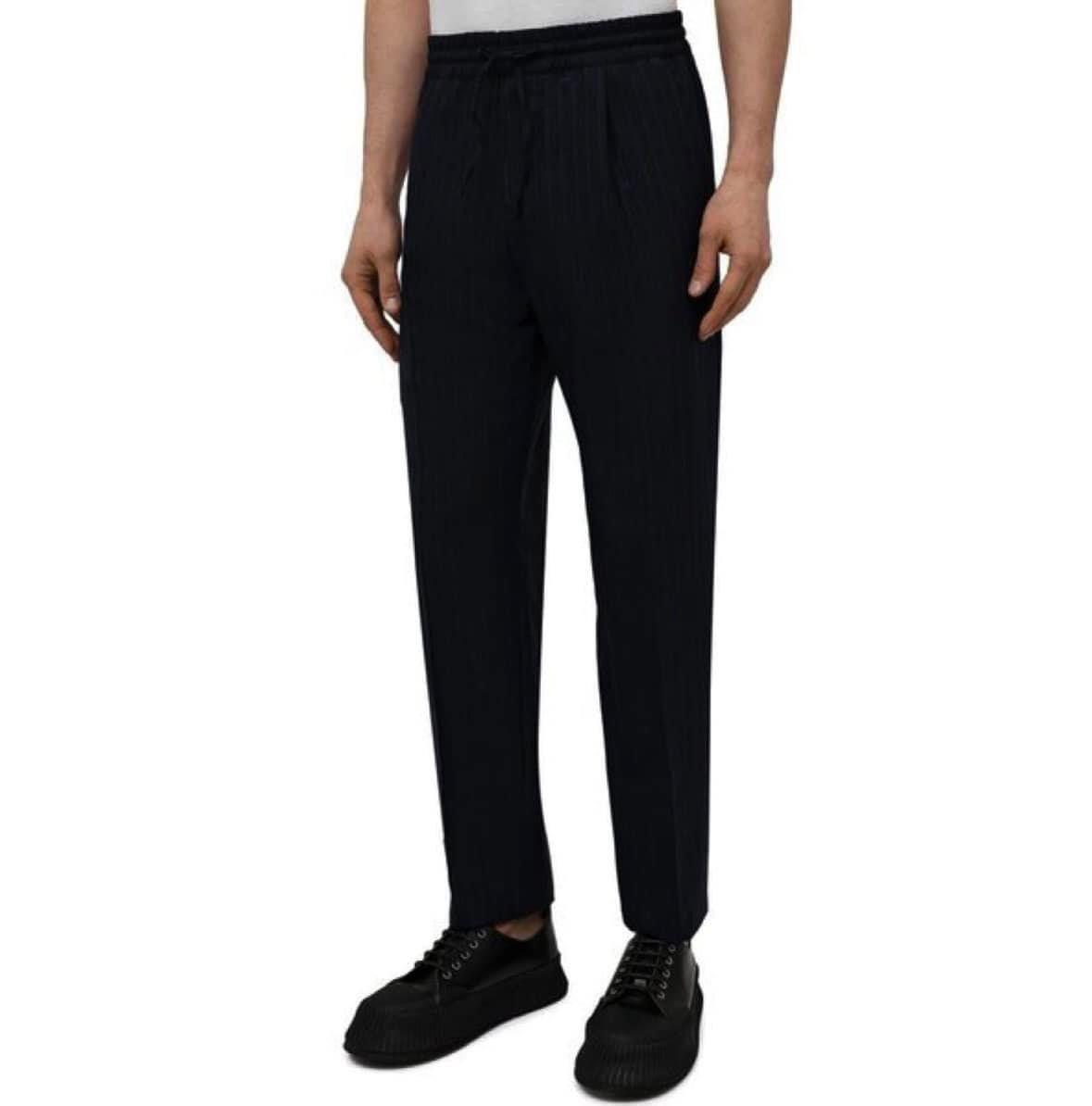 Versace Versace Black ‘Gianni Versace’ Trousers Size US 40 / EU 56 - 4 Thumbnail