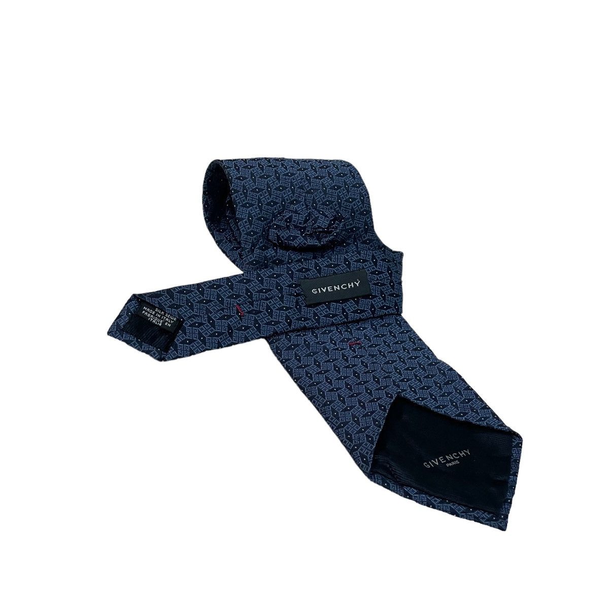 Givenchy Givenchy Paris Monogram Silk Ties Size ONE SIZE - 3 Thumbnail
