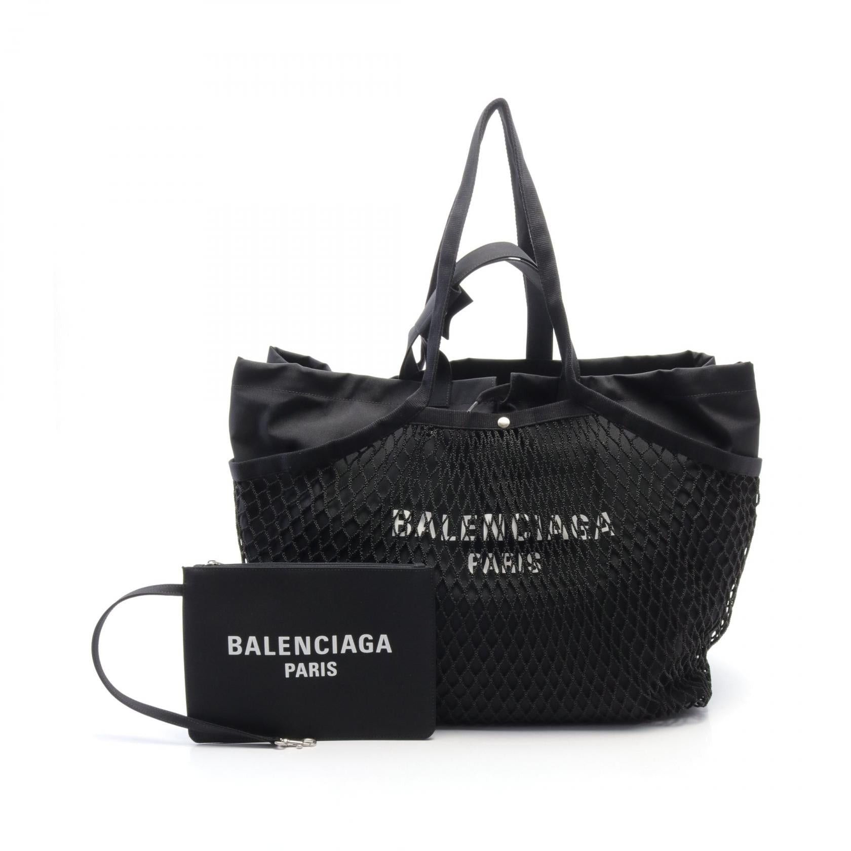 Balenciaga Balenciaga 24/7 Large Handbag Tote Bag Nylon Black Size ONE SIZE - 1 Thumbnail