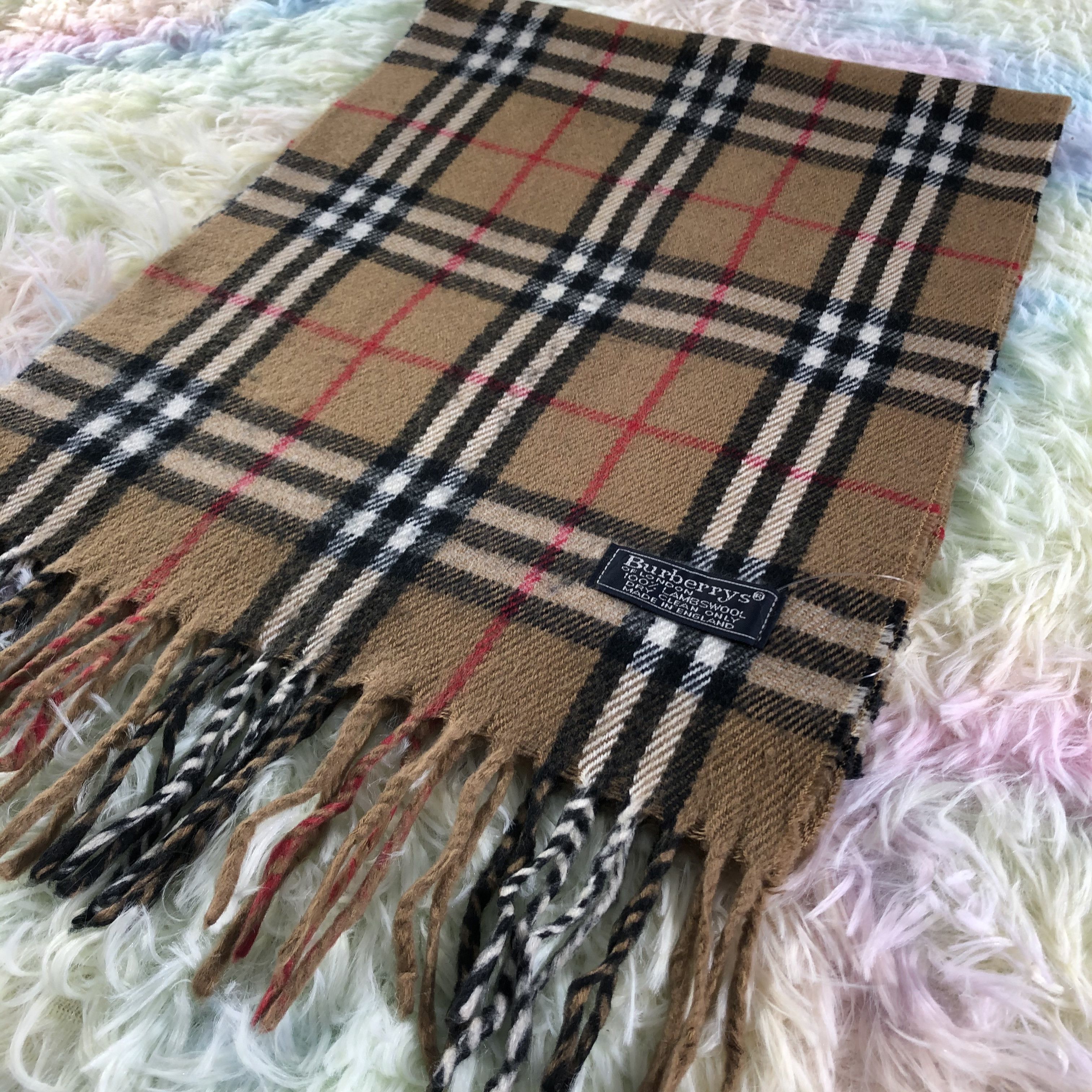 Burberry × Vintage Burberry Scarf / Muffler / Neckwear - KM500 Size ONE SIZE - 3 Thumbnail
