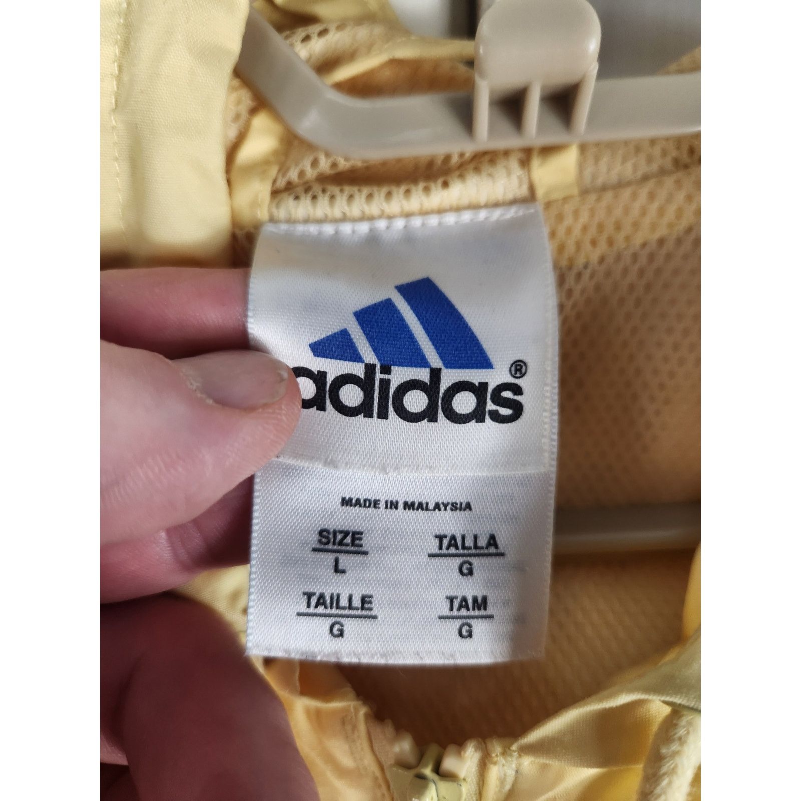 Adidas Vintage Y2K Adidas Hooded Windbreaker Women's large Size L / US 10 / IT 46 - 3 Thumbnail