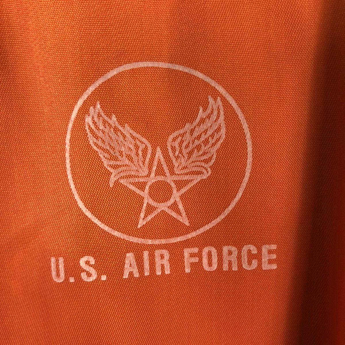 Vintage 🔥VINTAGE MA-1 BOMBER JACKET U.S. AIR FORCE RIOT RIOT ARMY Size US L / EU 52-54 / 3 - 18 Thumbnail