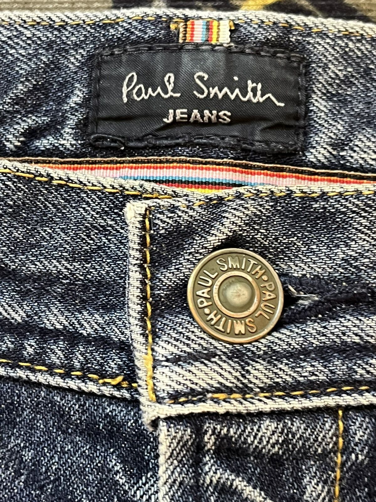 Paul Smith Vintage Paul Smith Grunge Distressed Denim Size US 31 - 8 Thumbnail